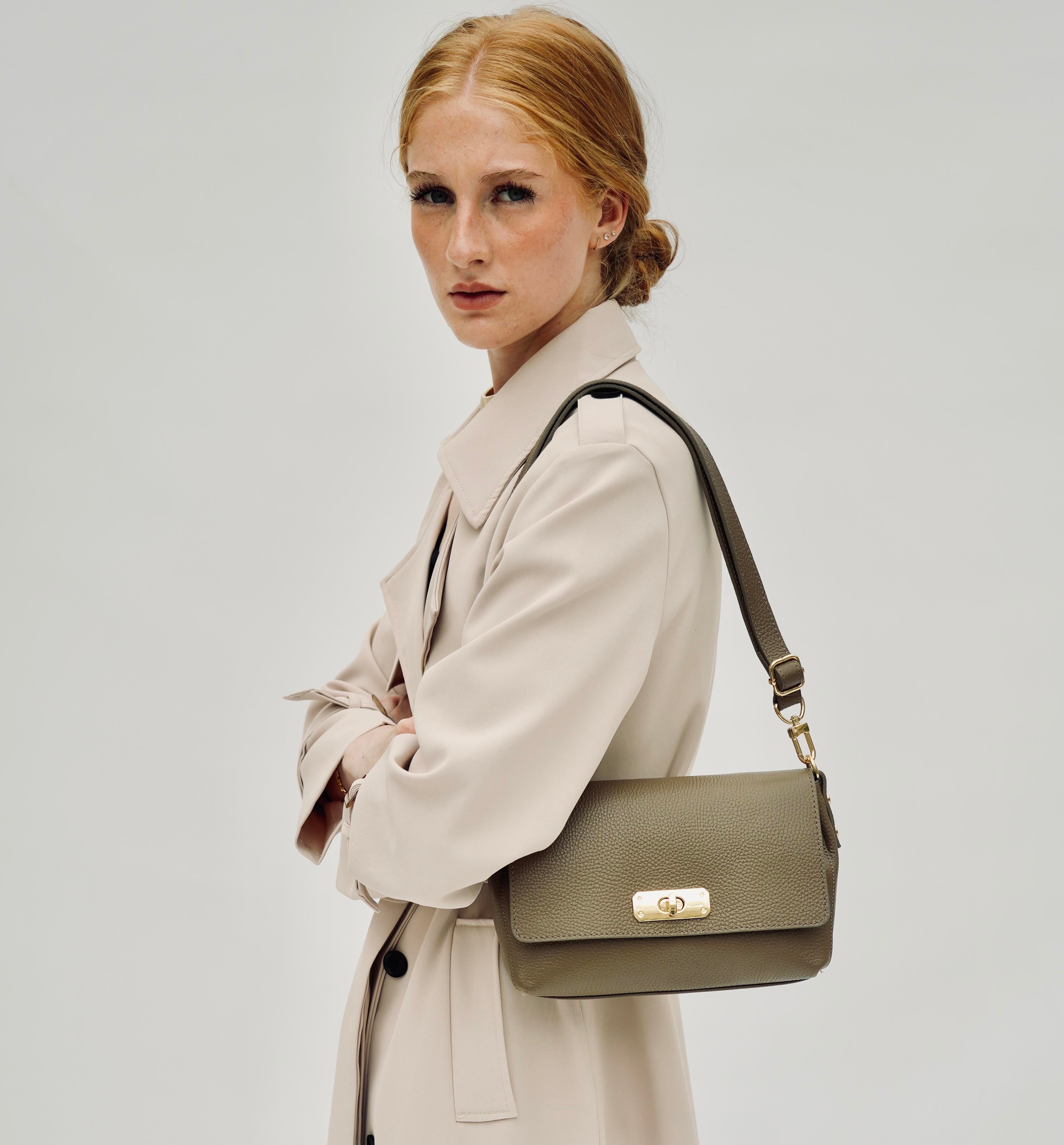Apatchy London The Maisie Midi  Leather Bag