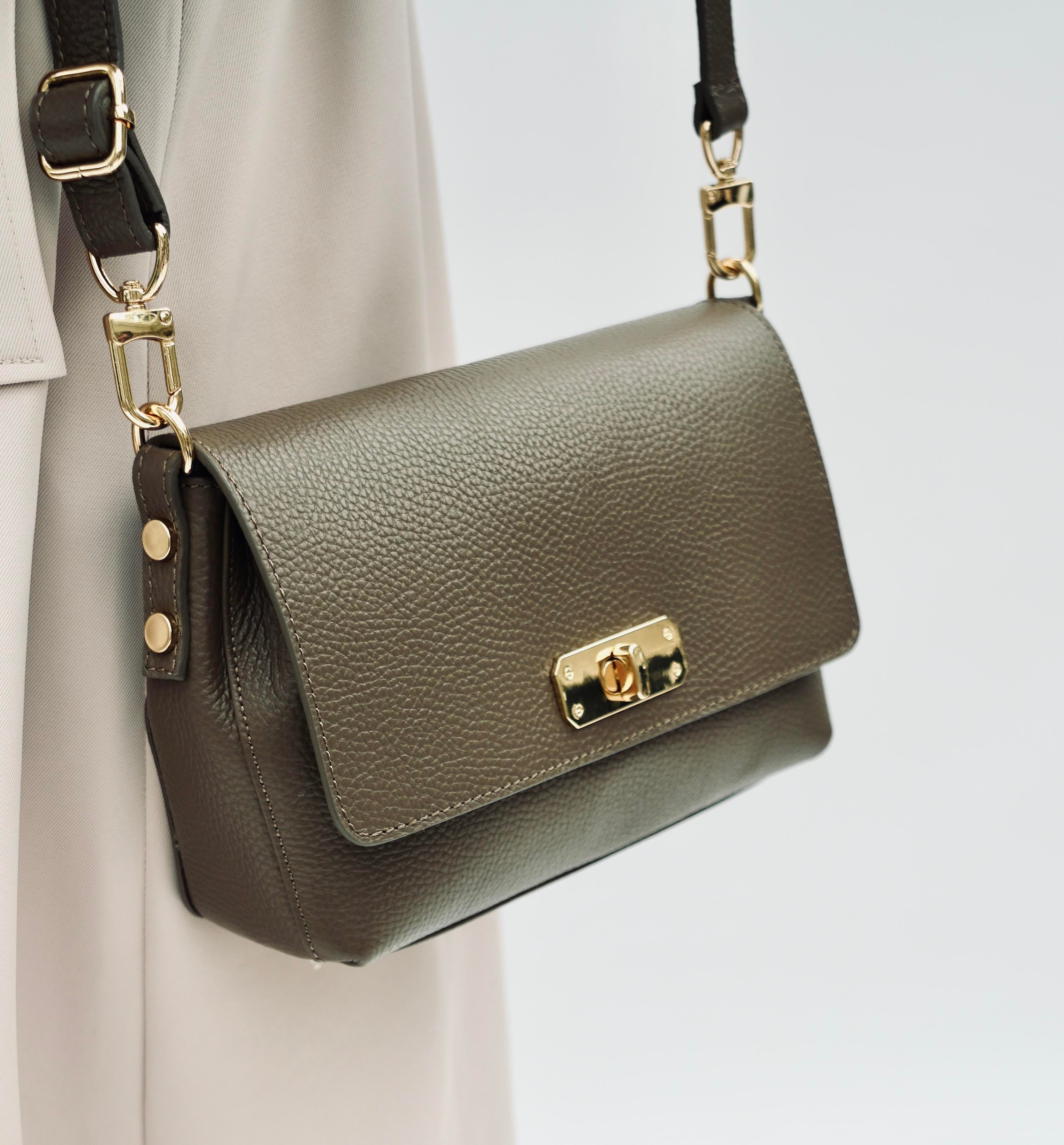 Apatchy London The Maisie Midi  Leather Bag