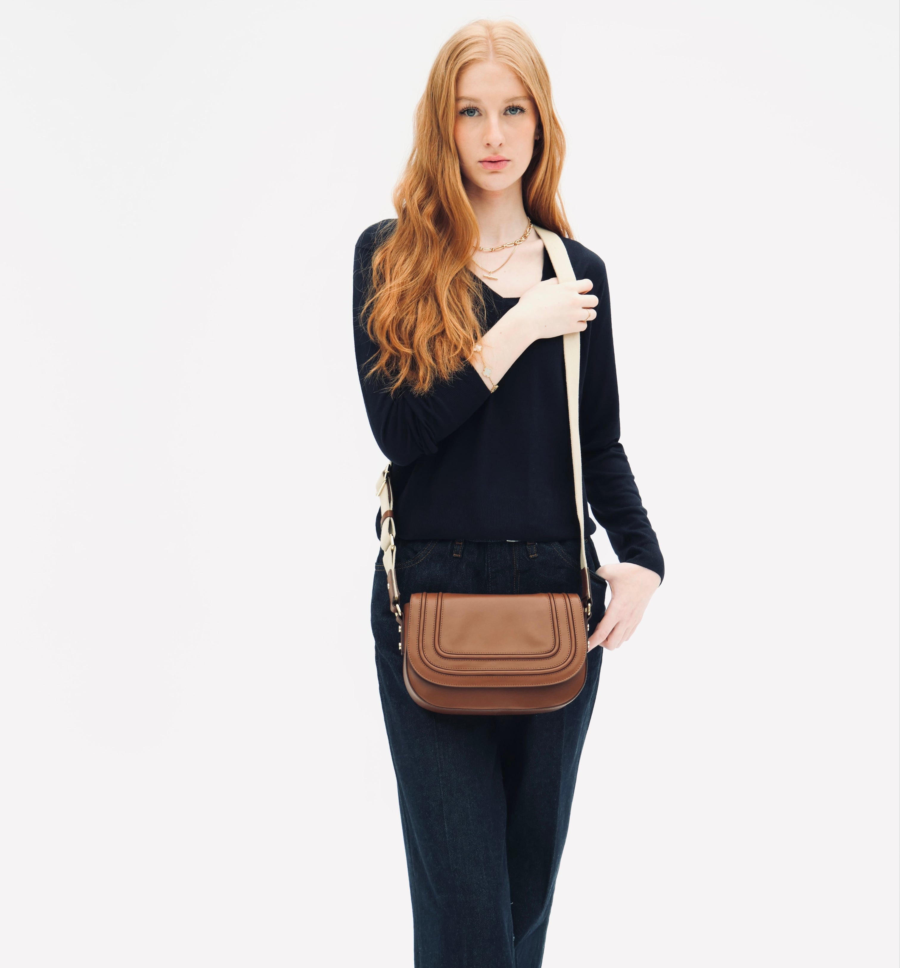 Apatchy London The Mimi Midi  Leather Bag