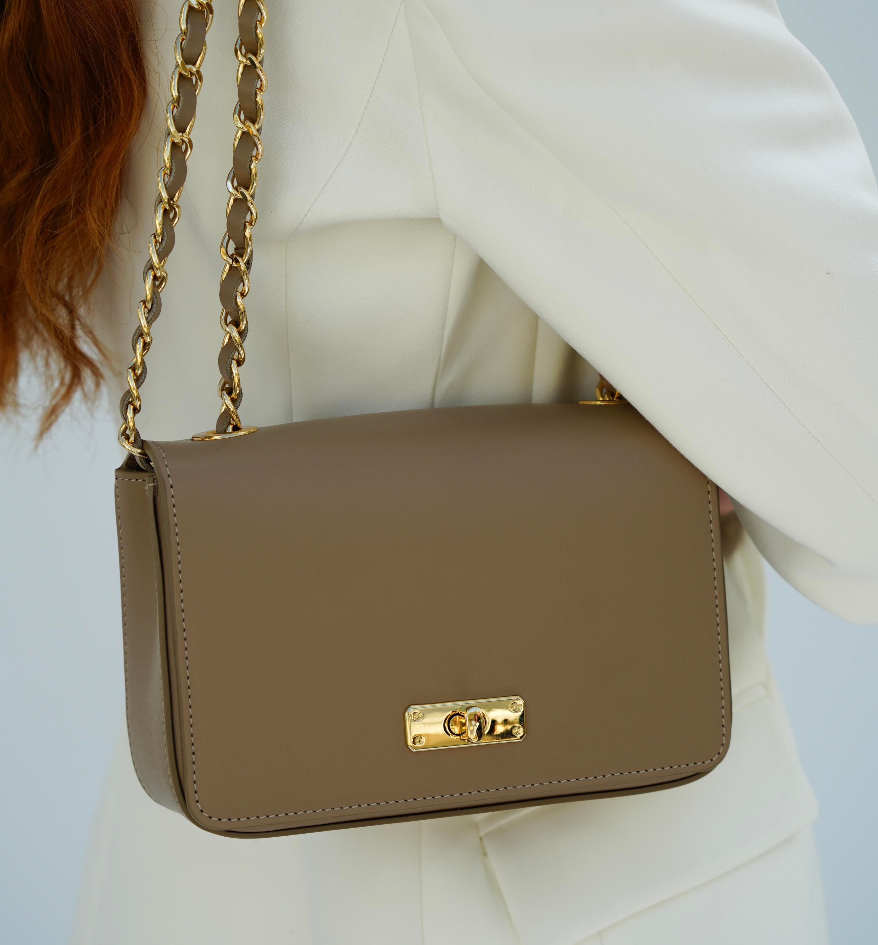 Apatchy London The Grace Mocha Leather Bag