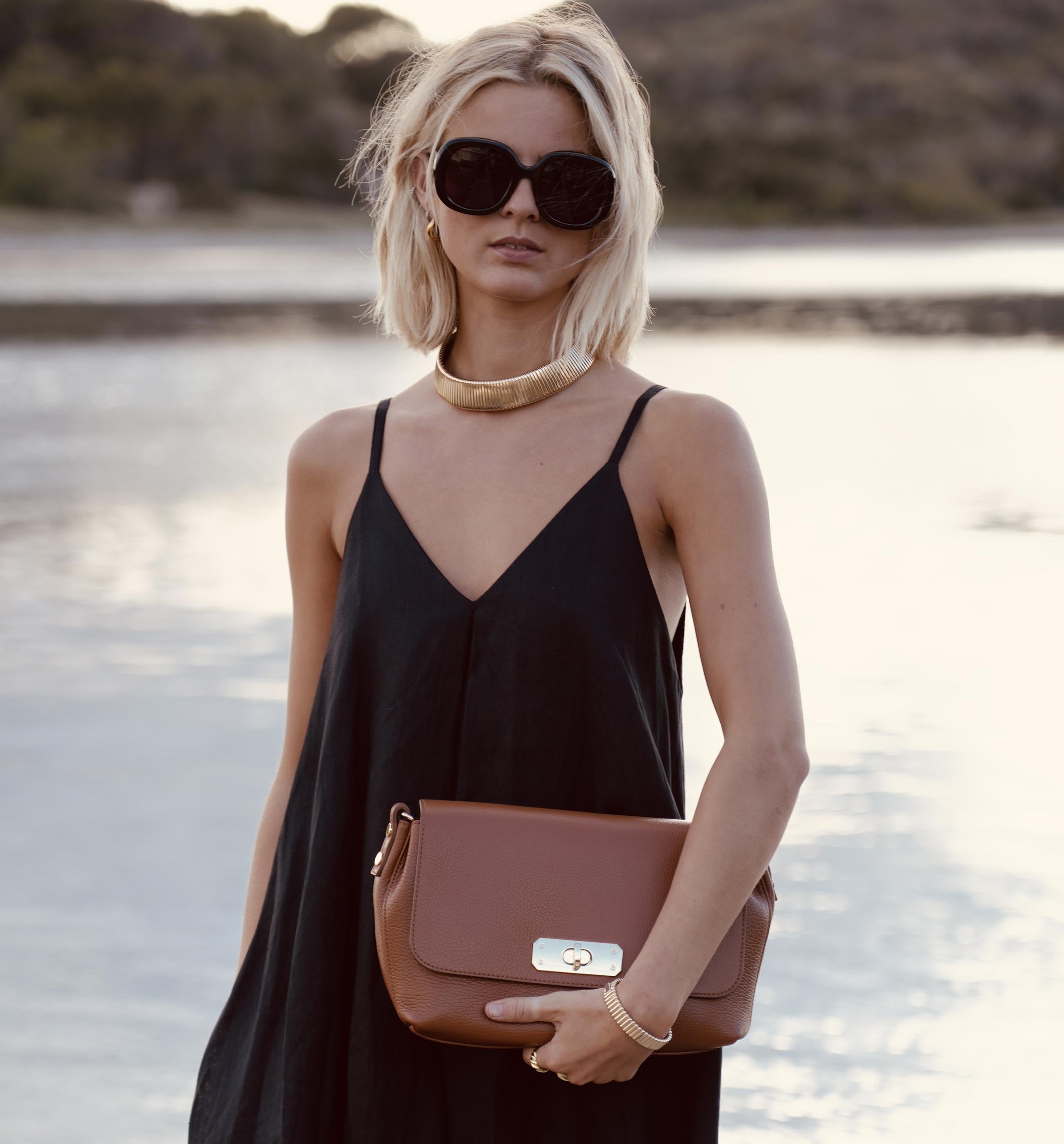Apatchy London The Maisie Maxi Tan Leather Bag