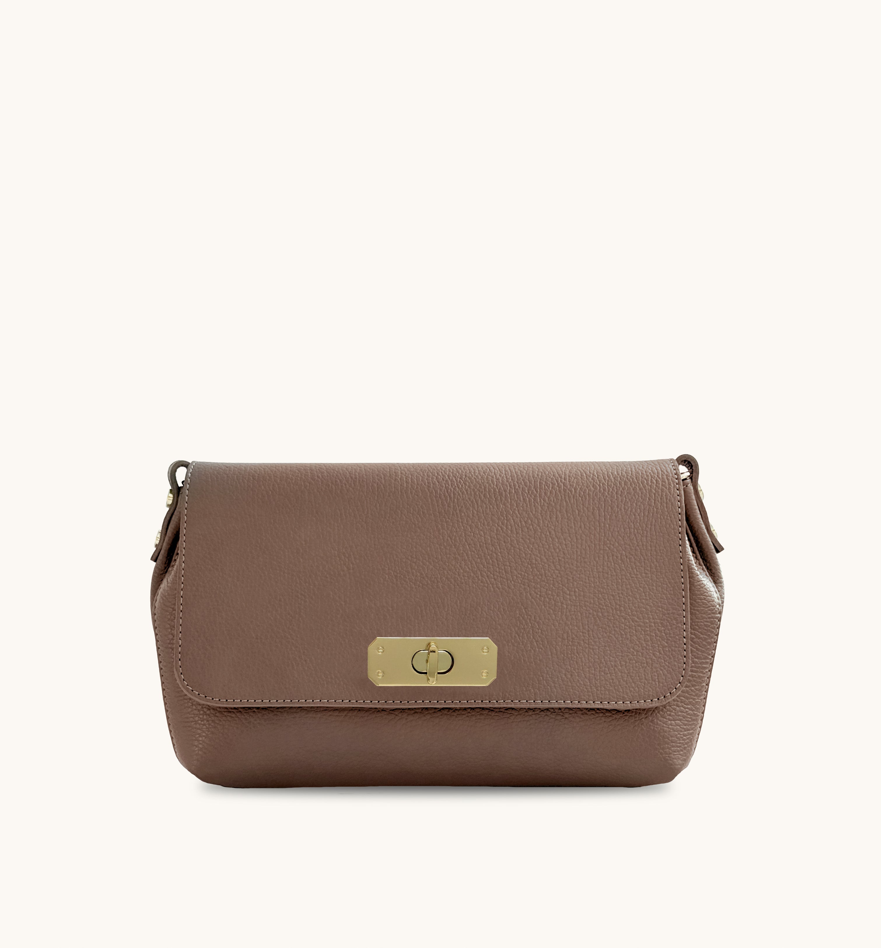 Apatchy London The Maisie Maxi Mink Leather Bag