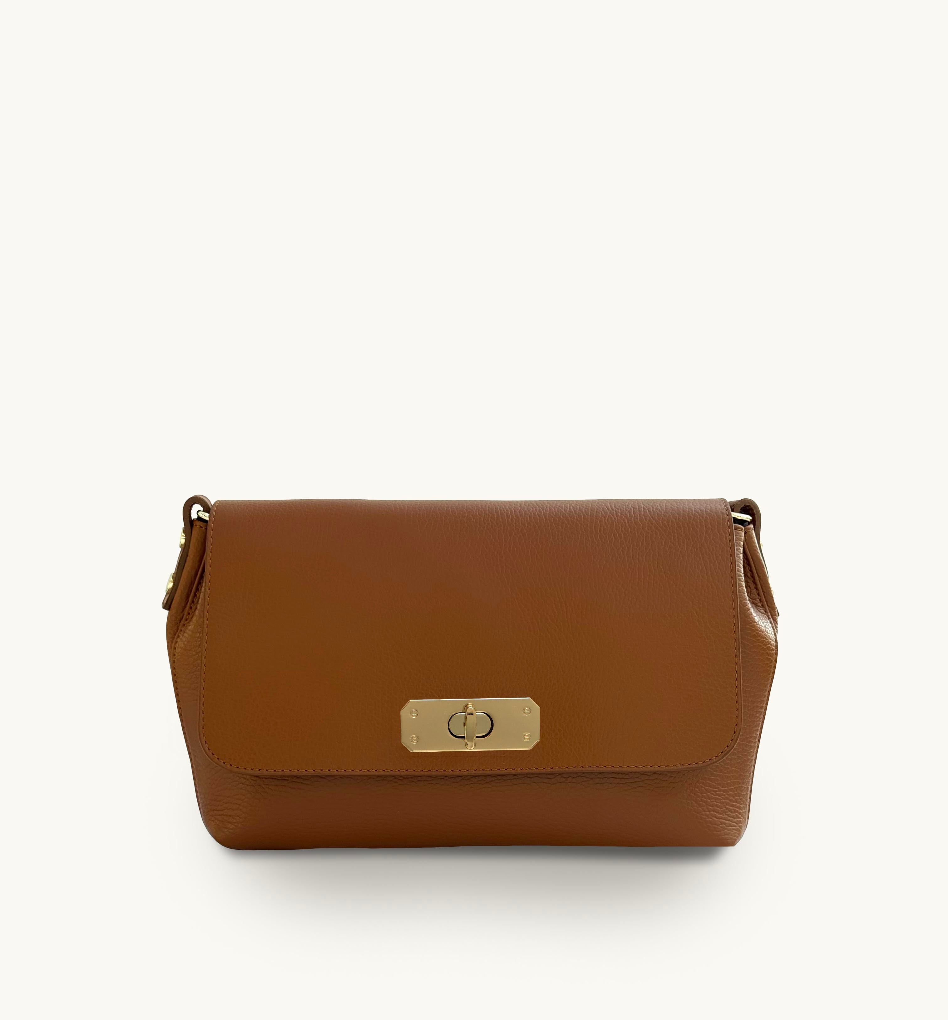 Apatchy London The Maisie Maxi Tan Leather Bag