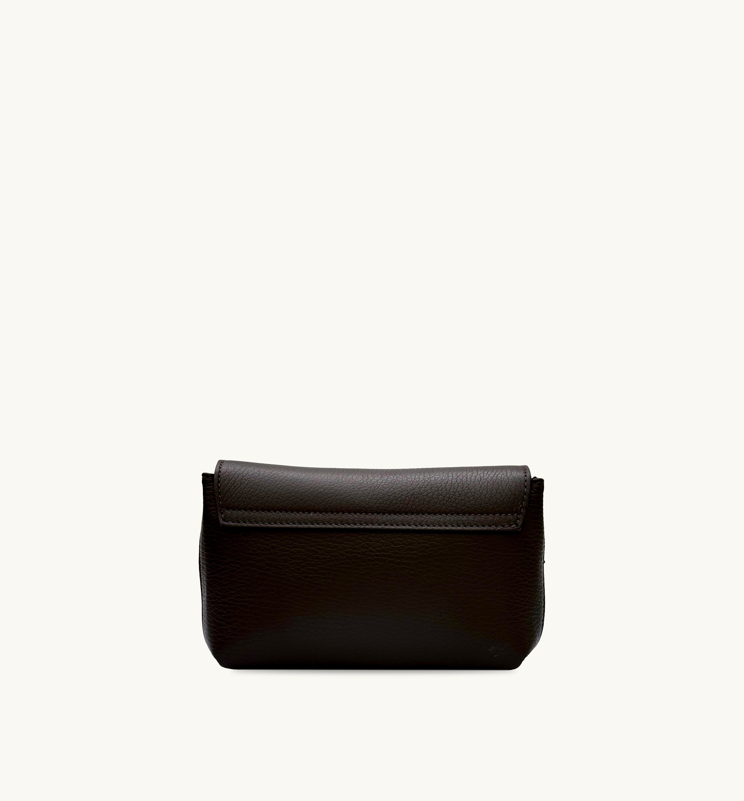 Apatchy London The Maisie Mini Chocolate Leather Bag