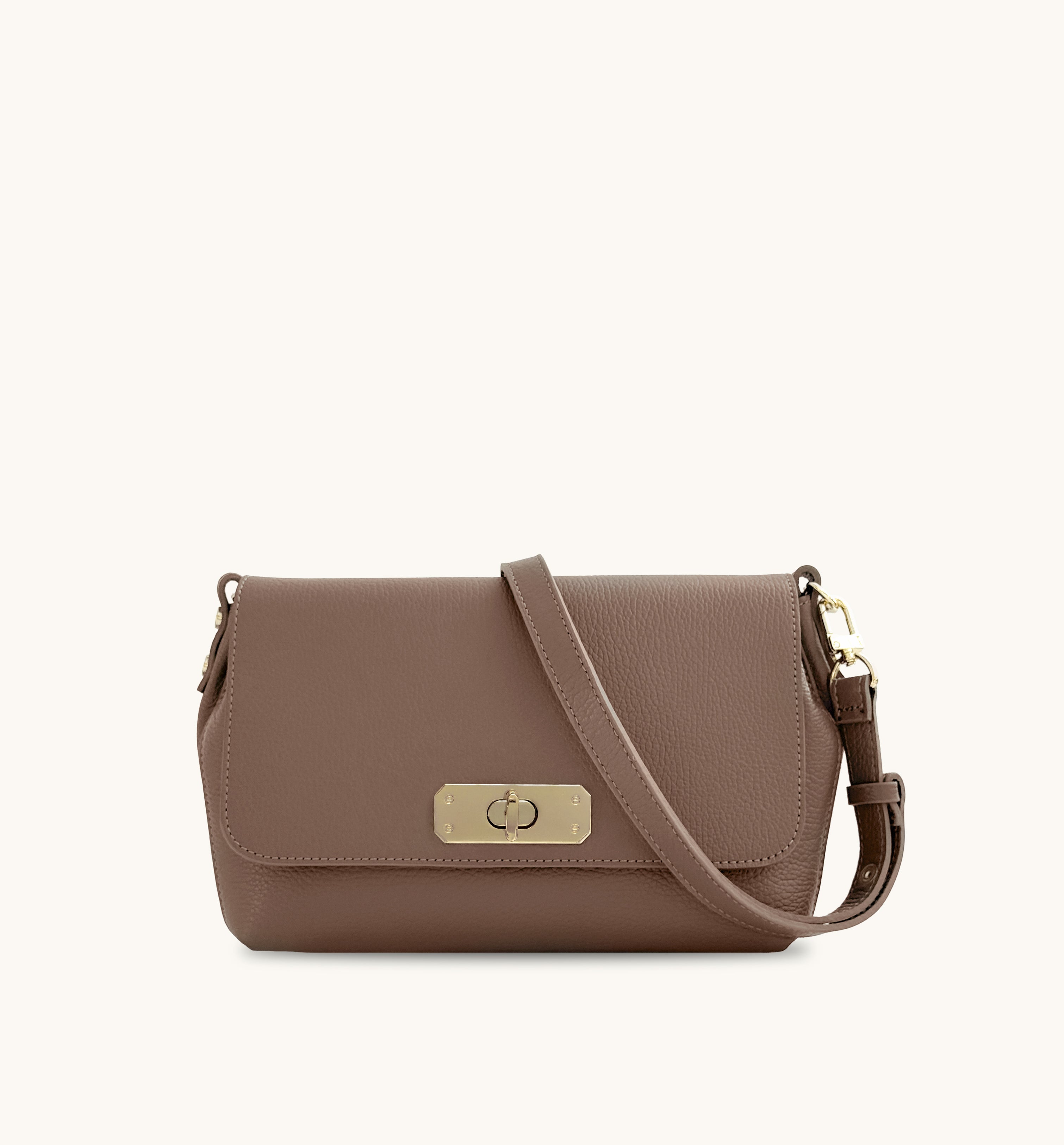 Apatchy London The Maisie Maxi Mink Leather Bag