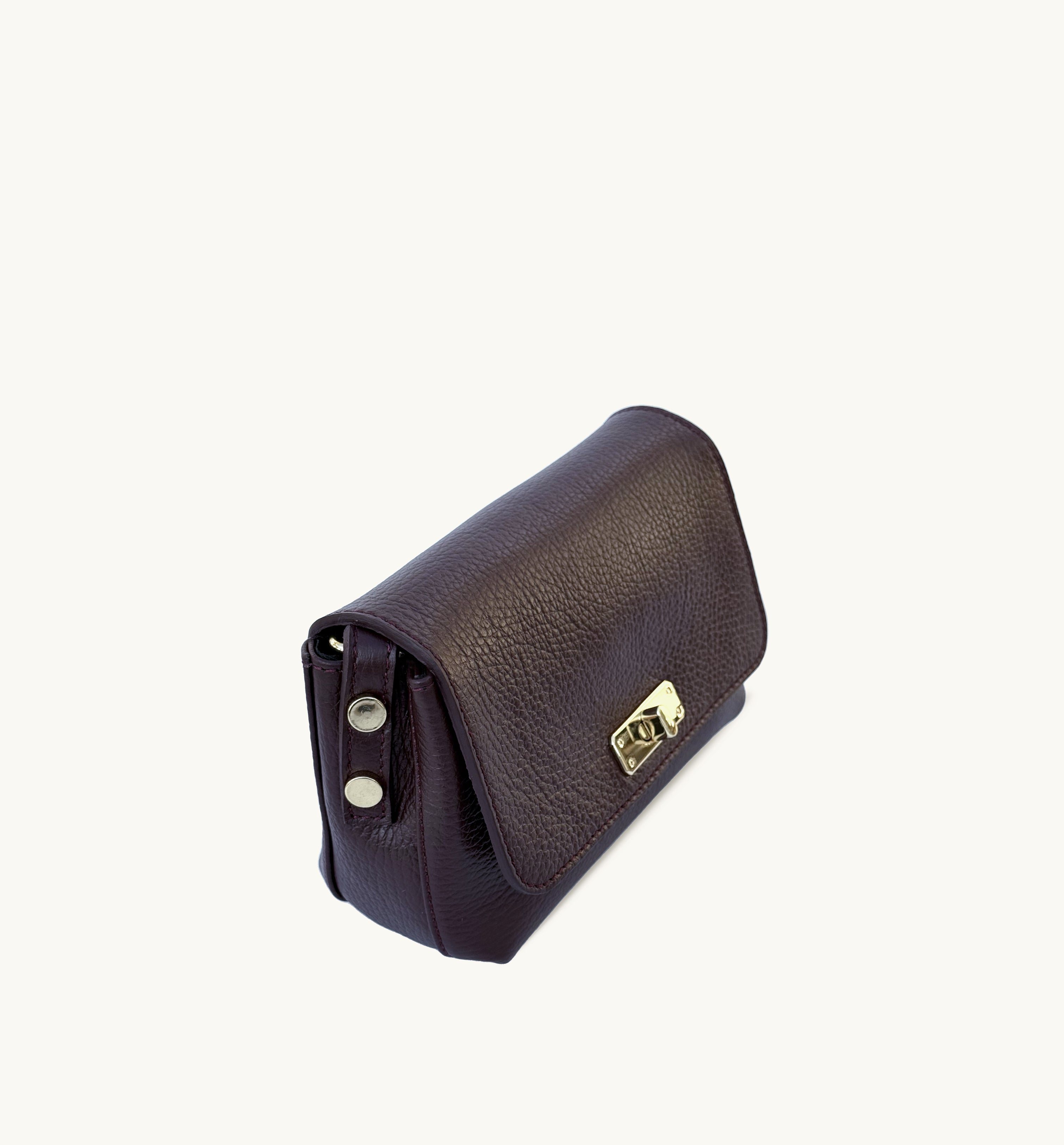 Apatchy London The Maisie Burgundy Leather Bag