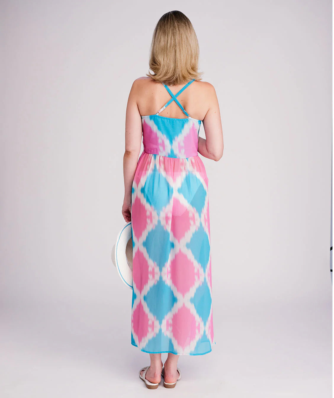 Miami - Halter Neck Maxi Beach Dress