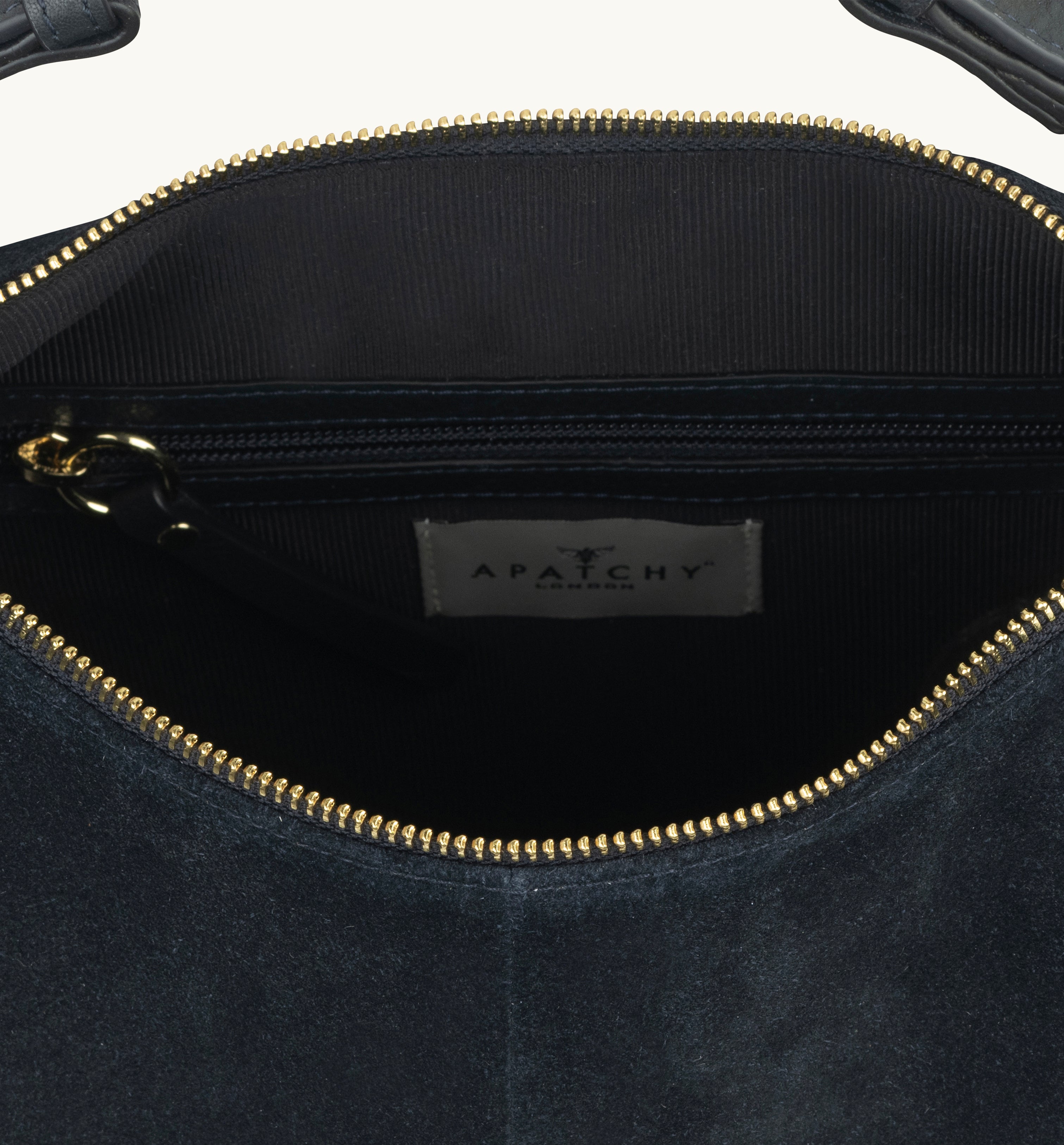Apatchy London The Charlie  Suede Bag