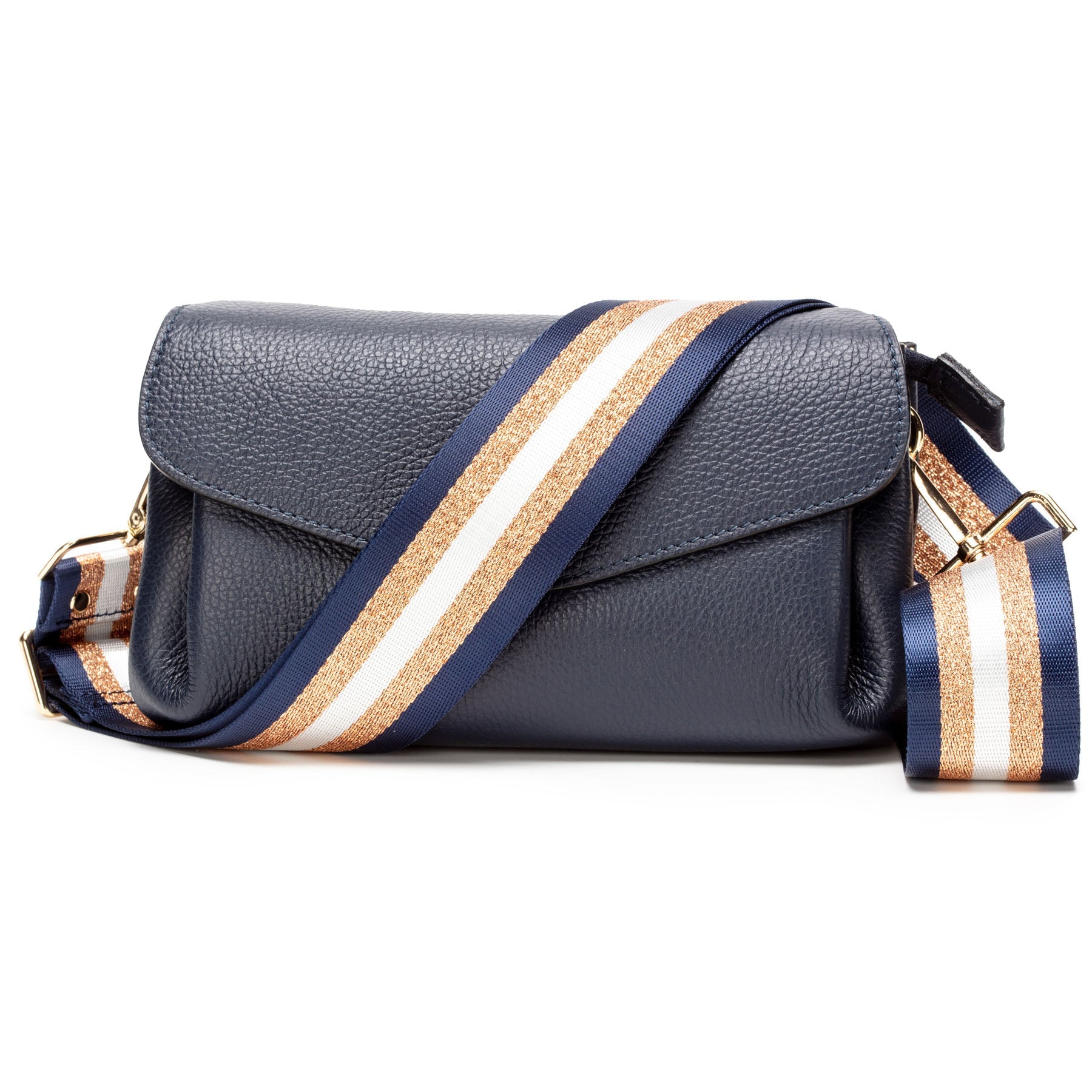 Elie Beaumont Envelope Navy (Navy Copper Strap)