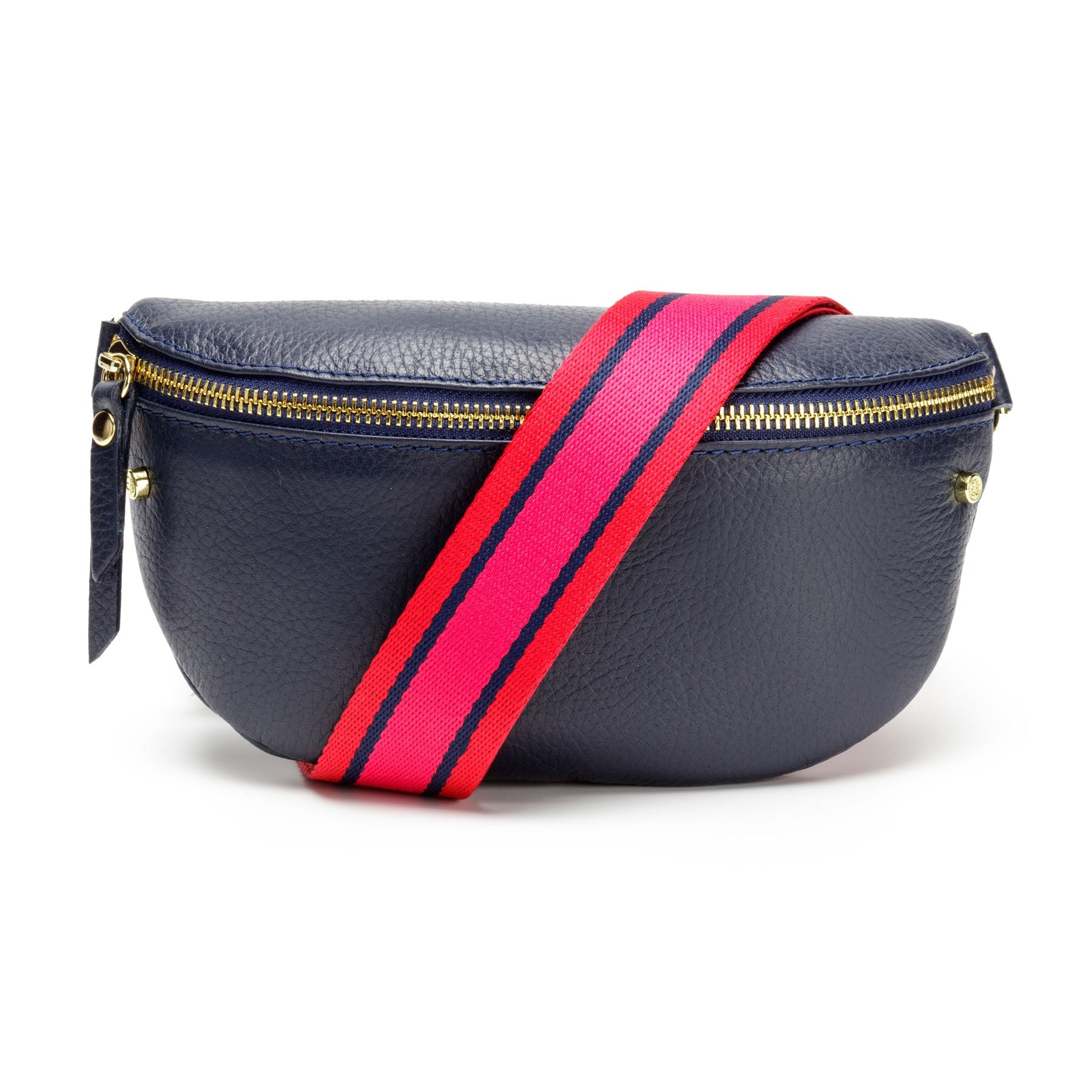 Elie Beaumont Crossbody strap -Fuchsia Red