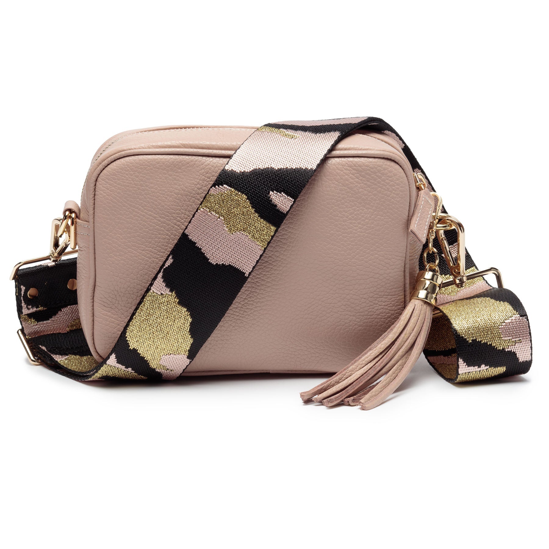 Elie Beaumont Crossbody Tassel Nude