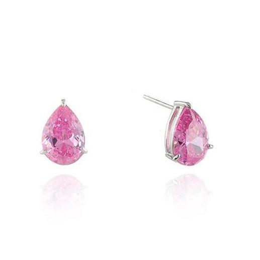 Oliana Sterling silver Pink Earrings