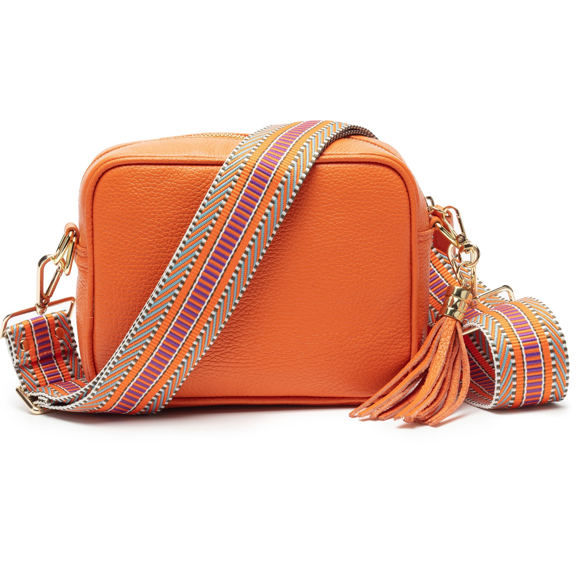 Elie Beaumont Crossbody Tassel Orange