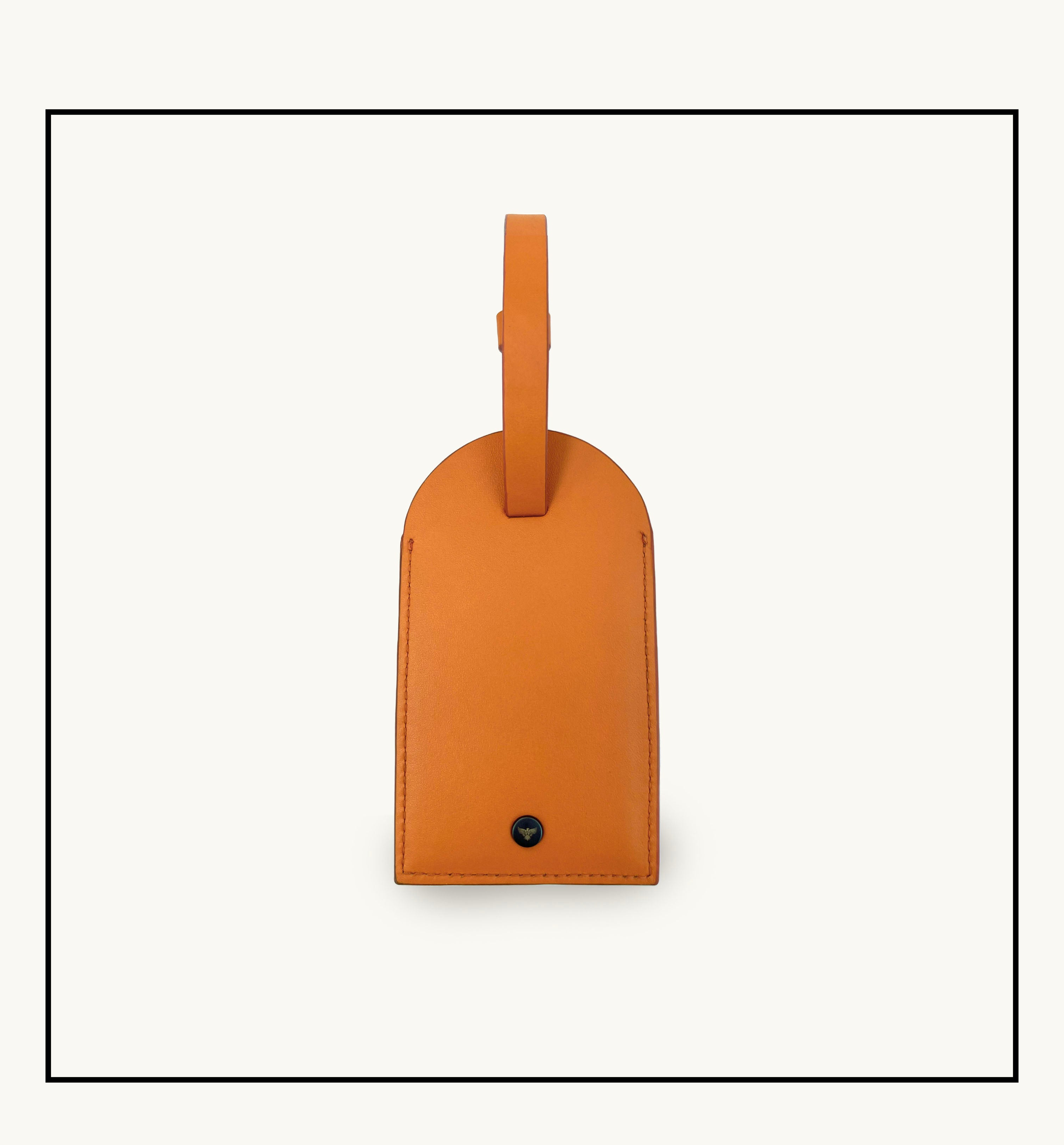 Apatchy London  Leather Luggage Tag