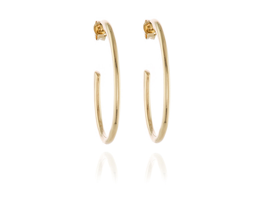 Palila Gold Hoop Earrings