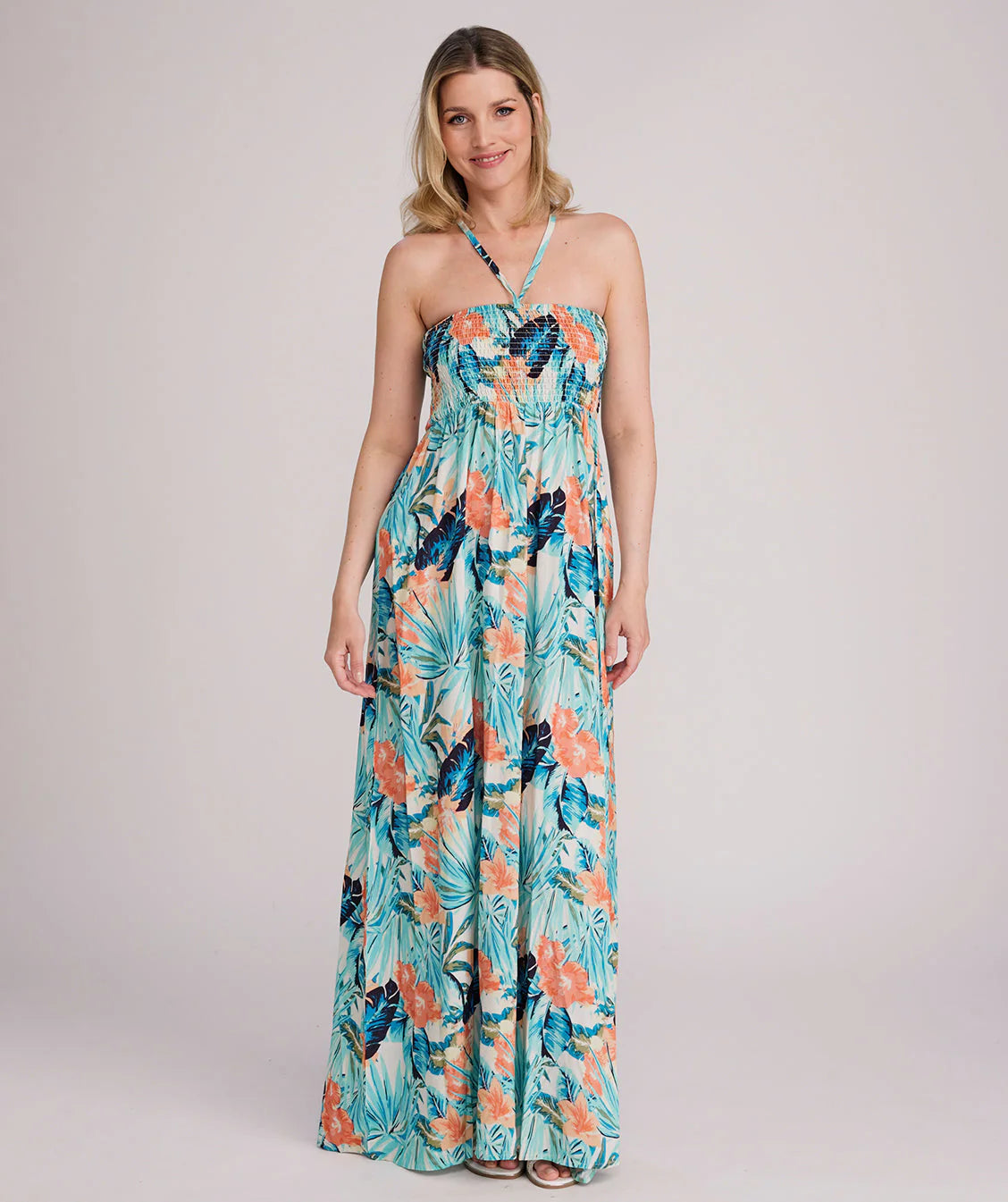 Pasadena - Strapless Maxi Beach Dress