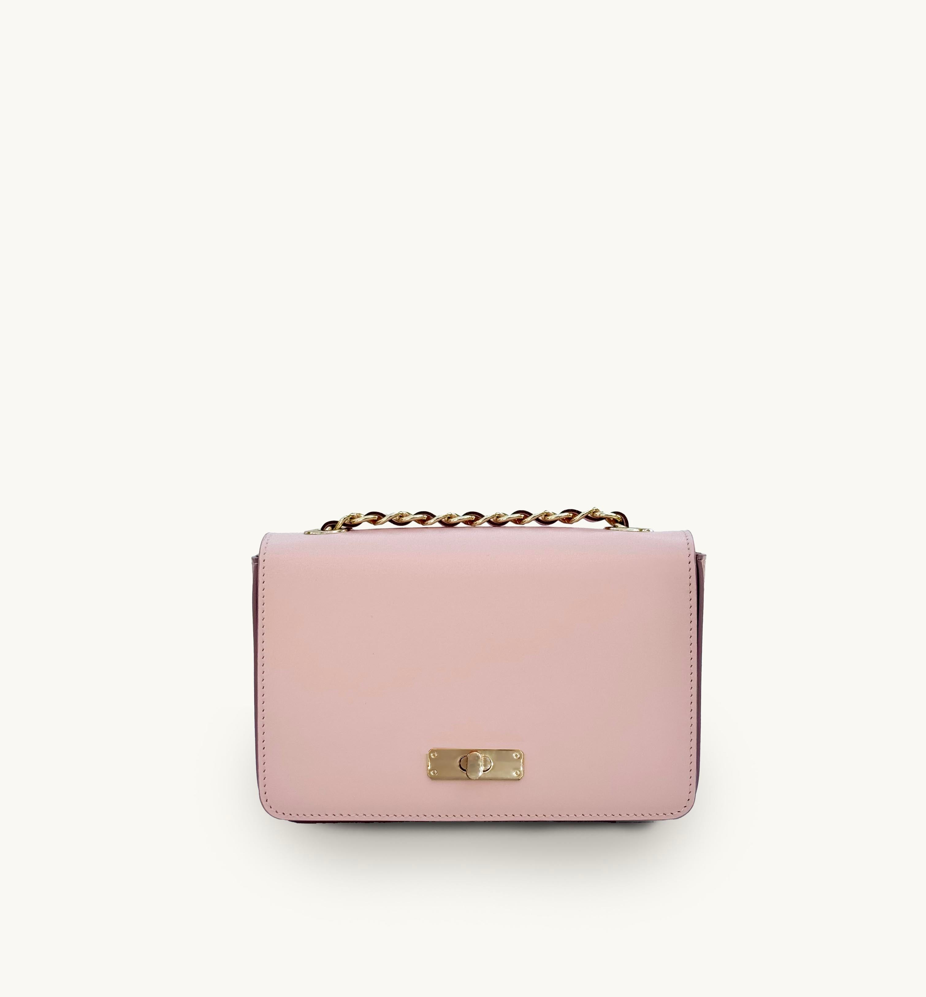 Apatchy London The Grace Pink Leather Bag