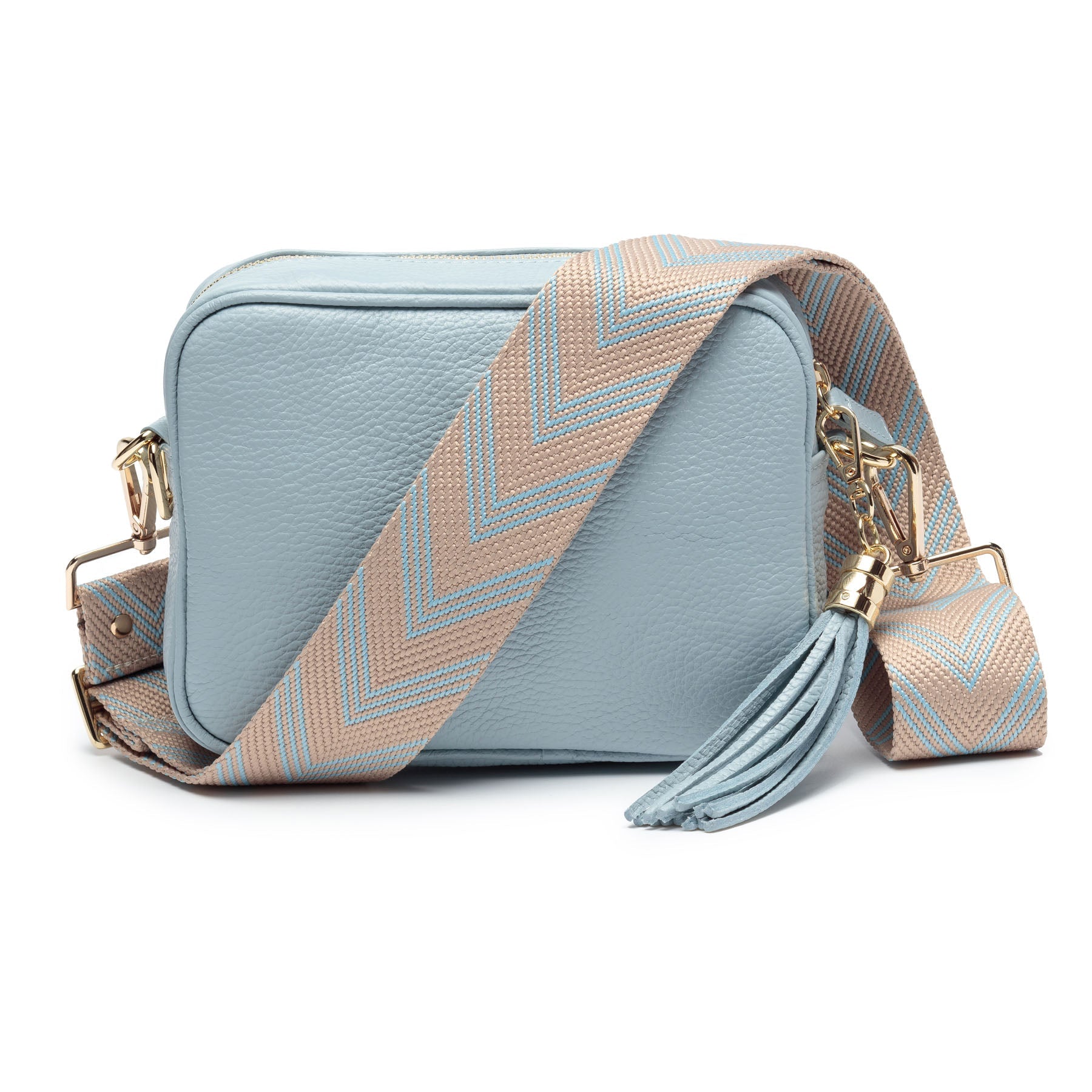 Elie Beaumont Crossbody Tassel Powder Blue