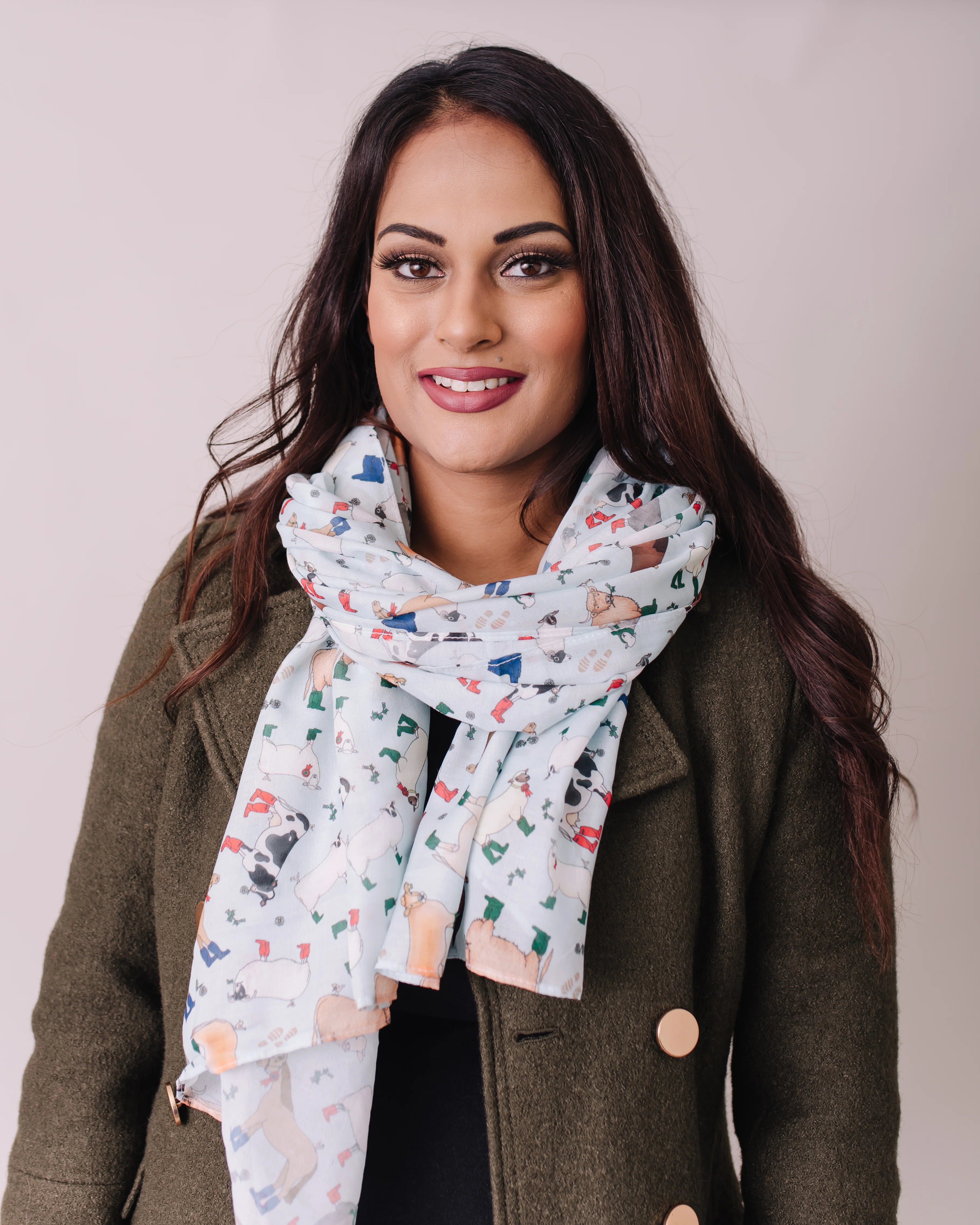 Recycled Bottle Scarf - Wellies