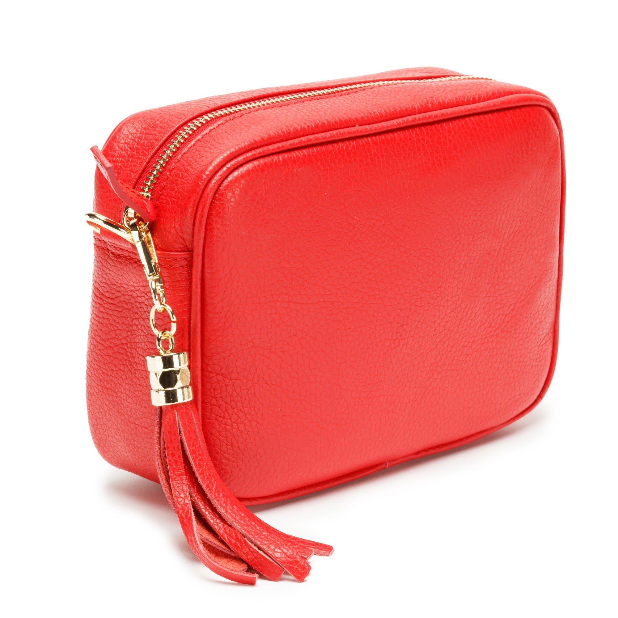 Elie Beaumont Crossbody Tassel Red