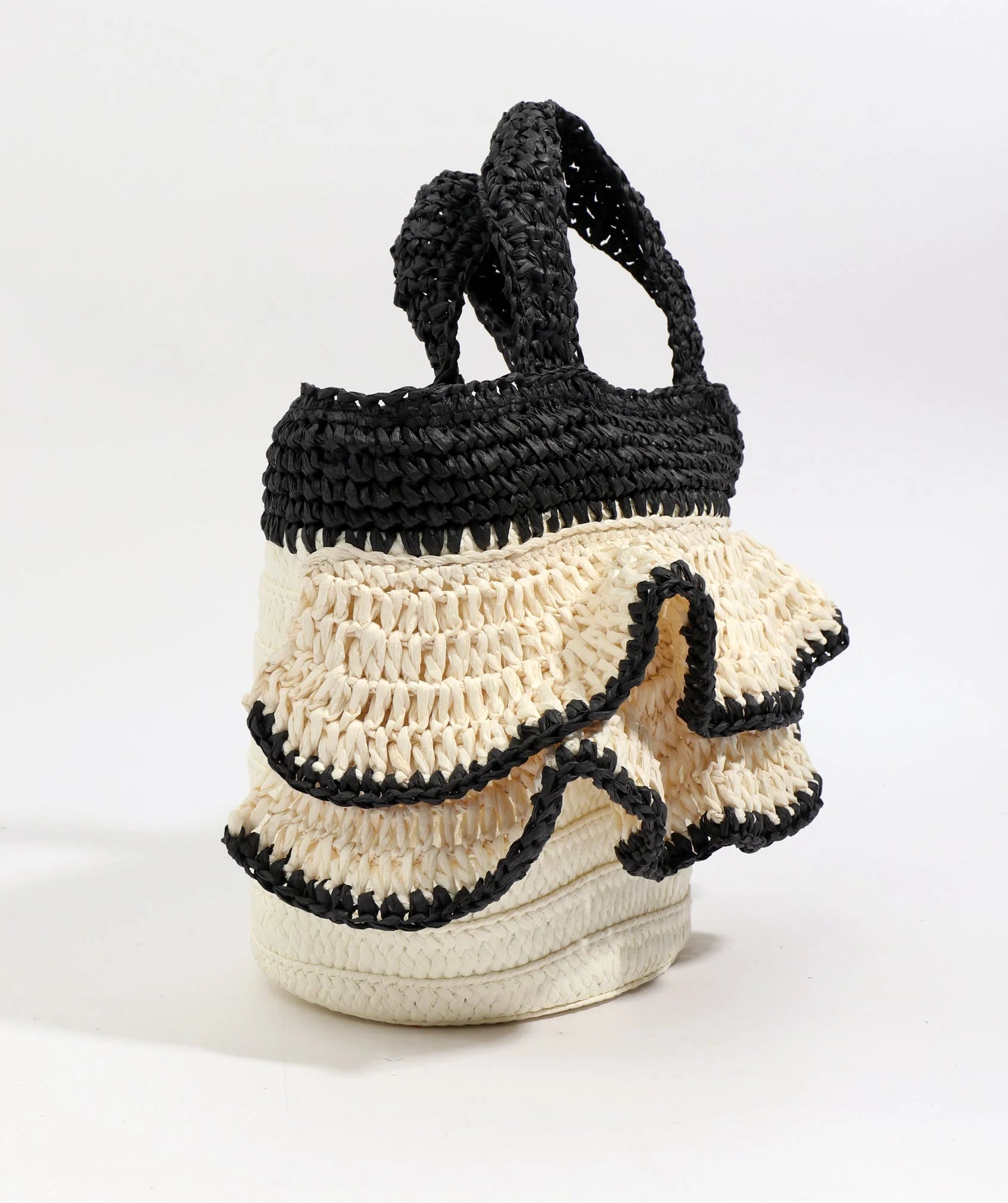 Saffira - Straw Crossbody Bag