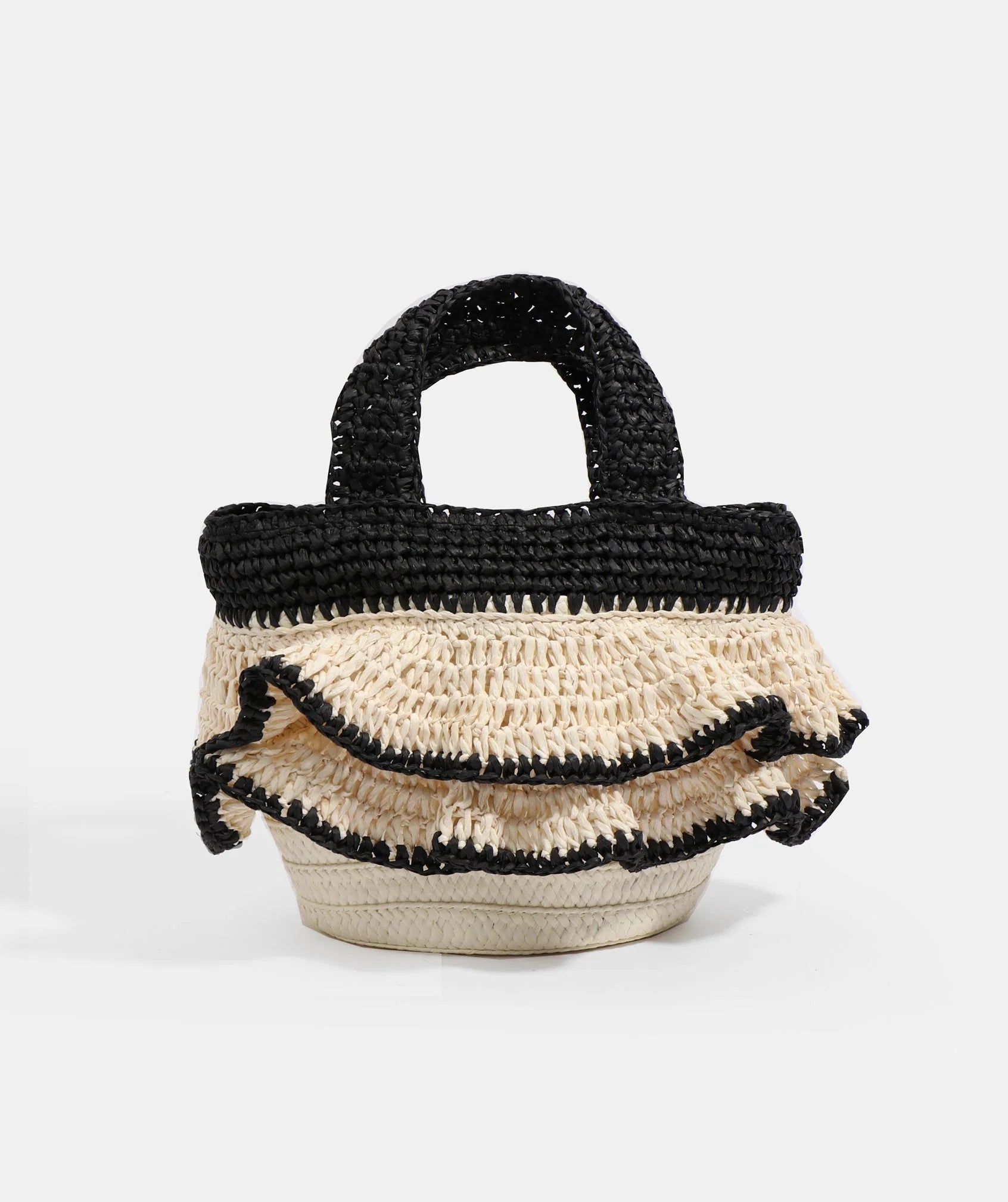 Saffira - Straw Crossbody Bag
