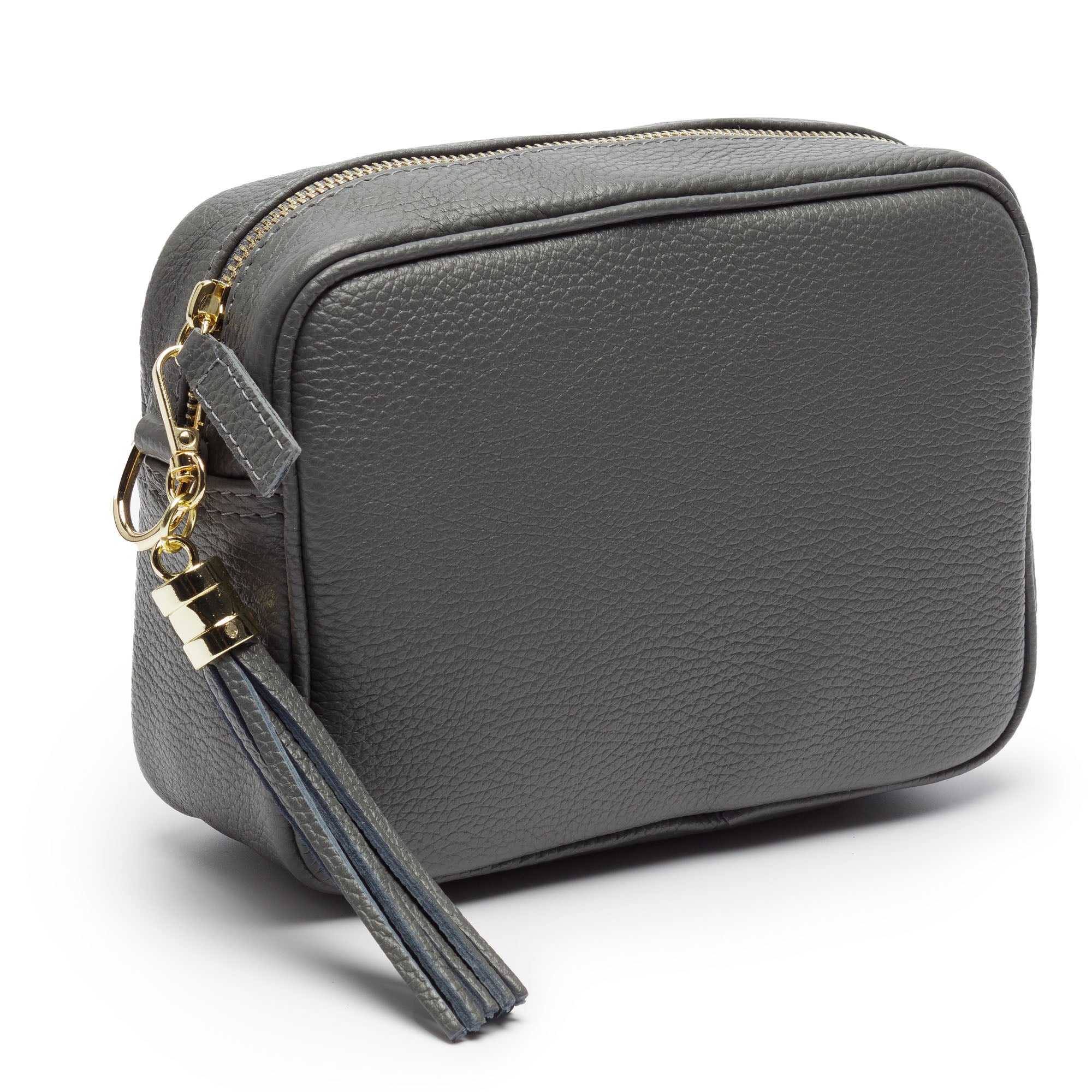 Elie Beaumont Crossbody Tassel Slate