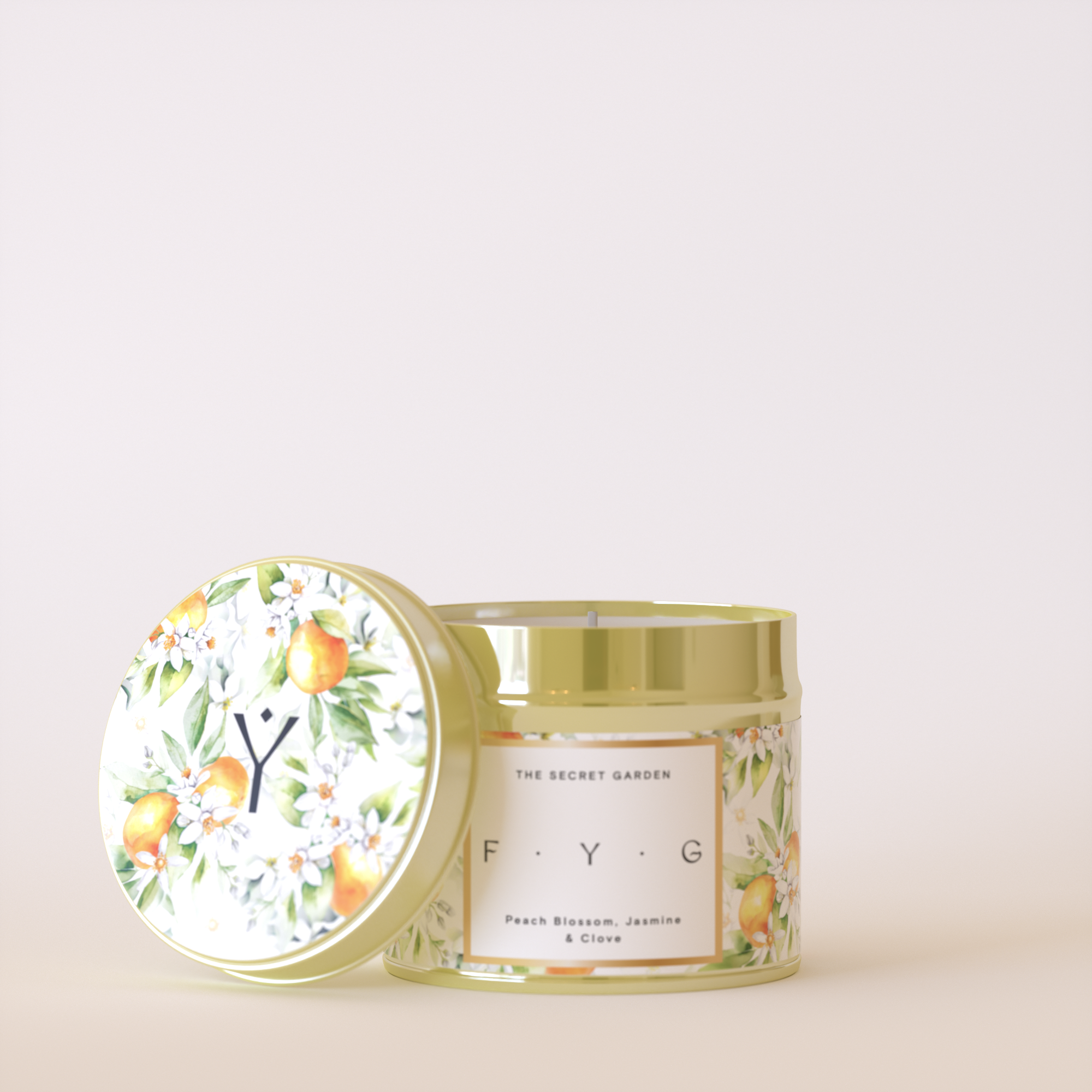 Find Your Glow The Secret Garden Tin Candle