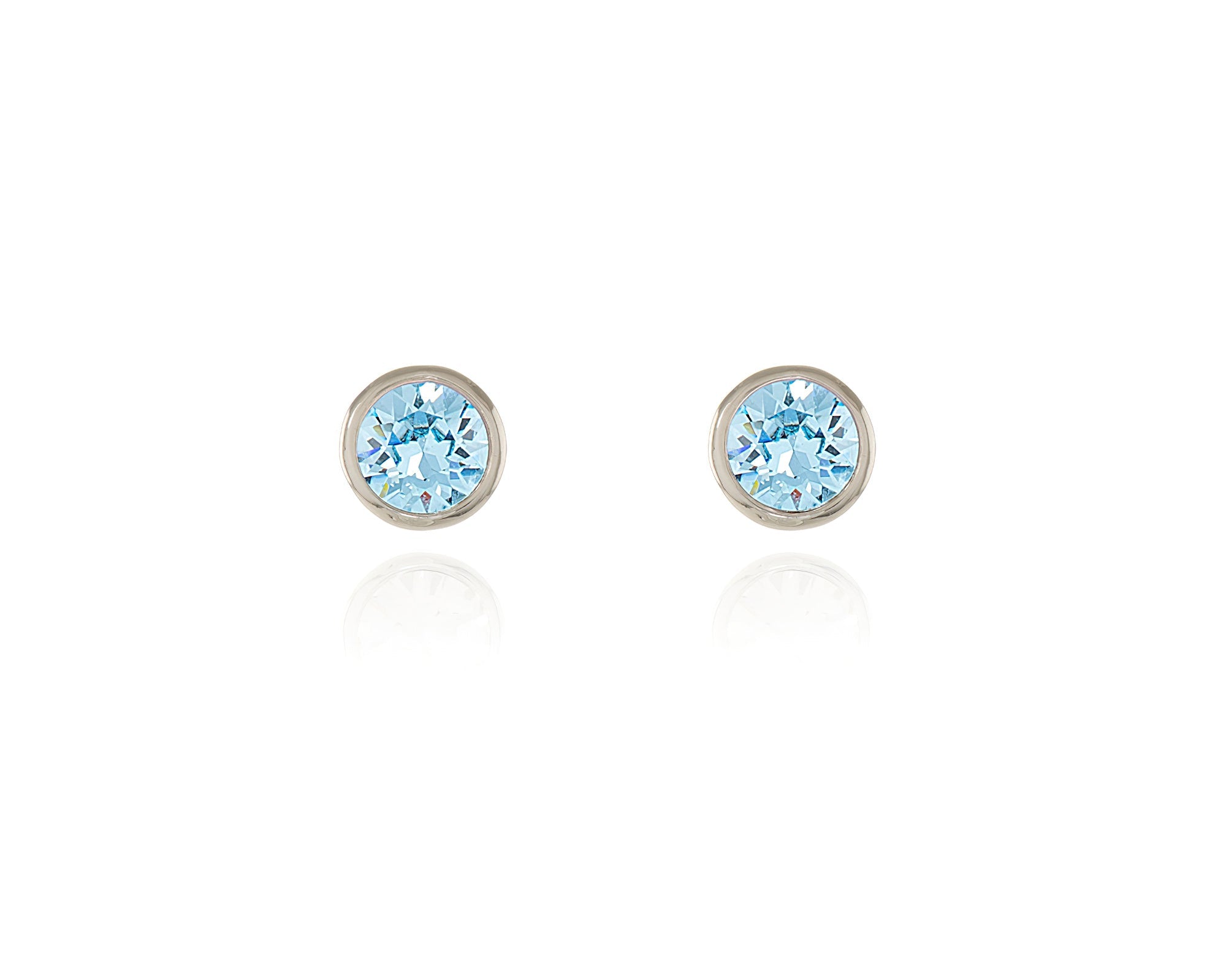 Thisbe Silver Aquamarine Earrings