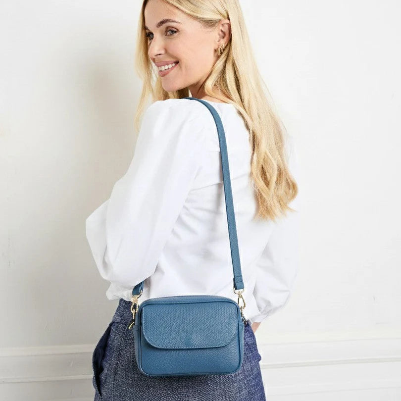 Elie Beaumont Crossbody Town Bag Denim