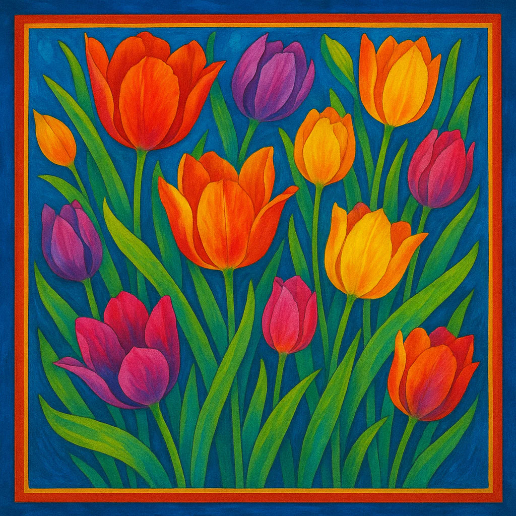 The Silk Inspiration Collection - Tulips