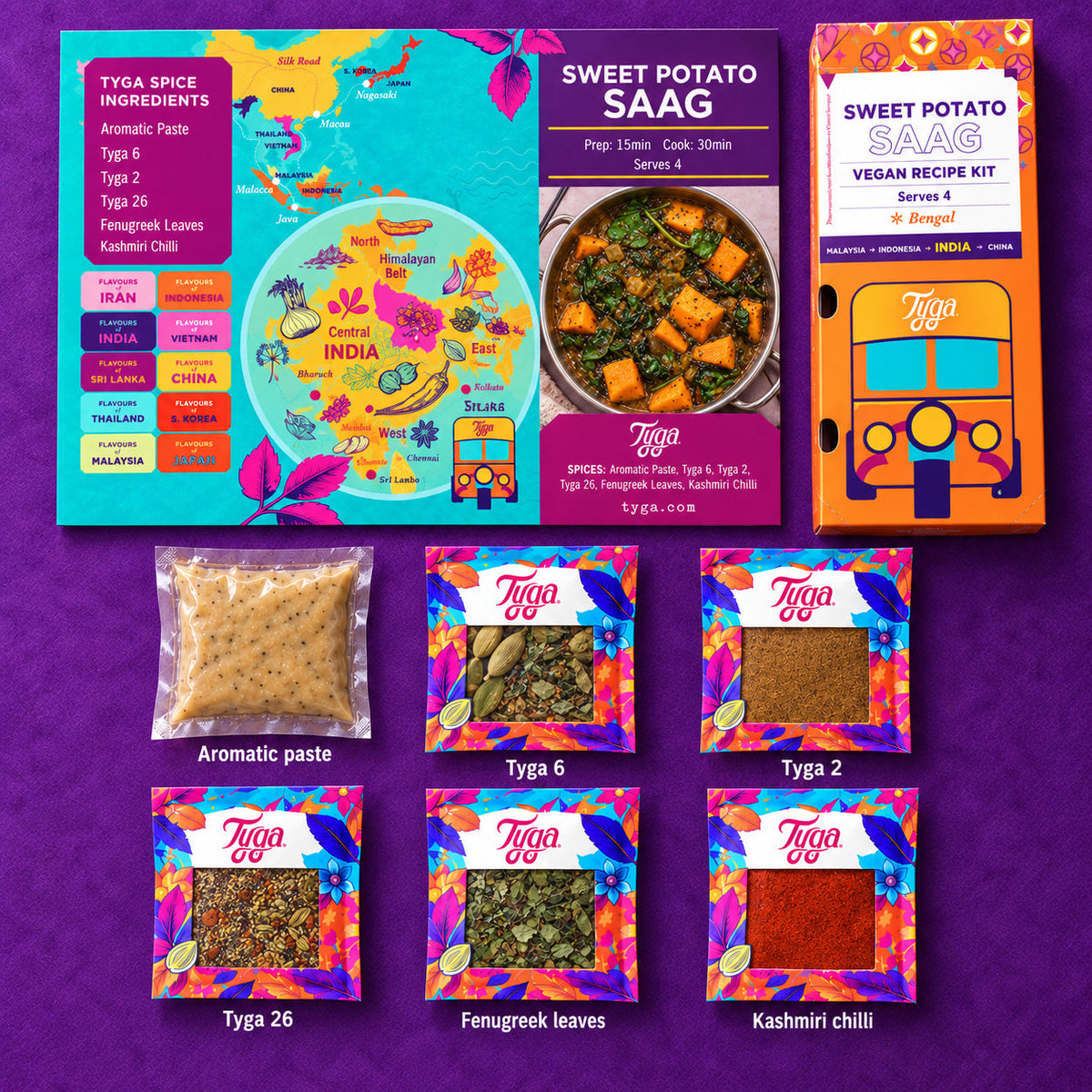 Sweet Potato Saag