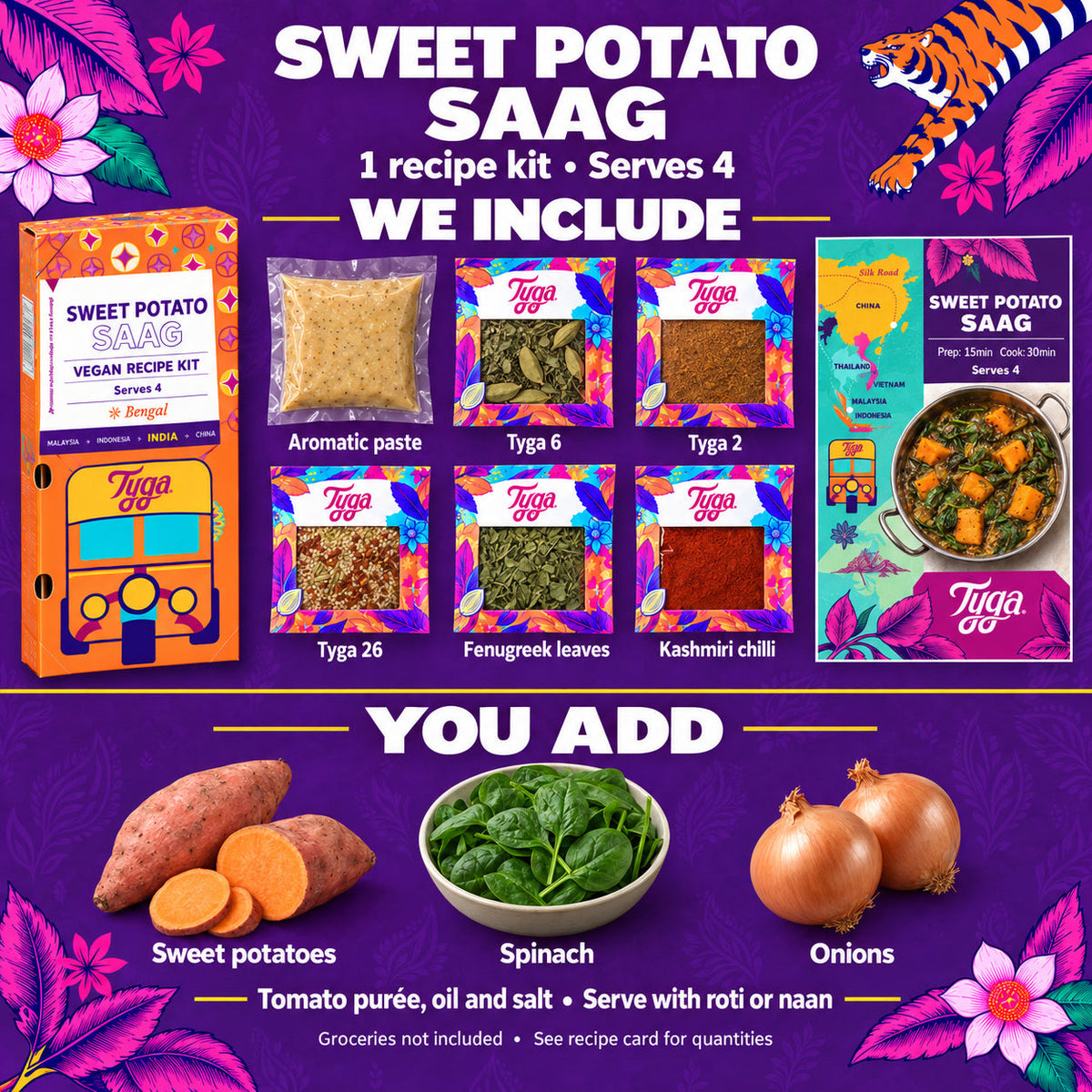 Sweet Potato Saag
