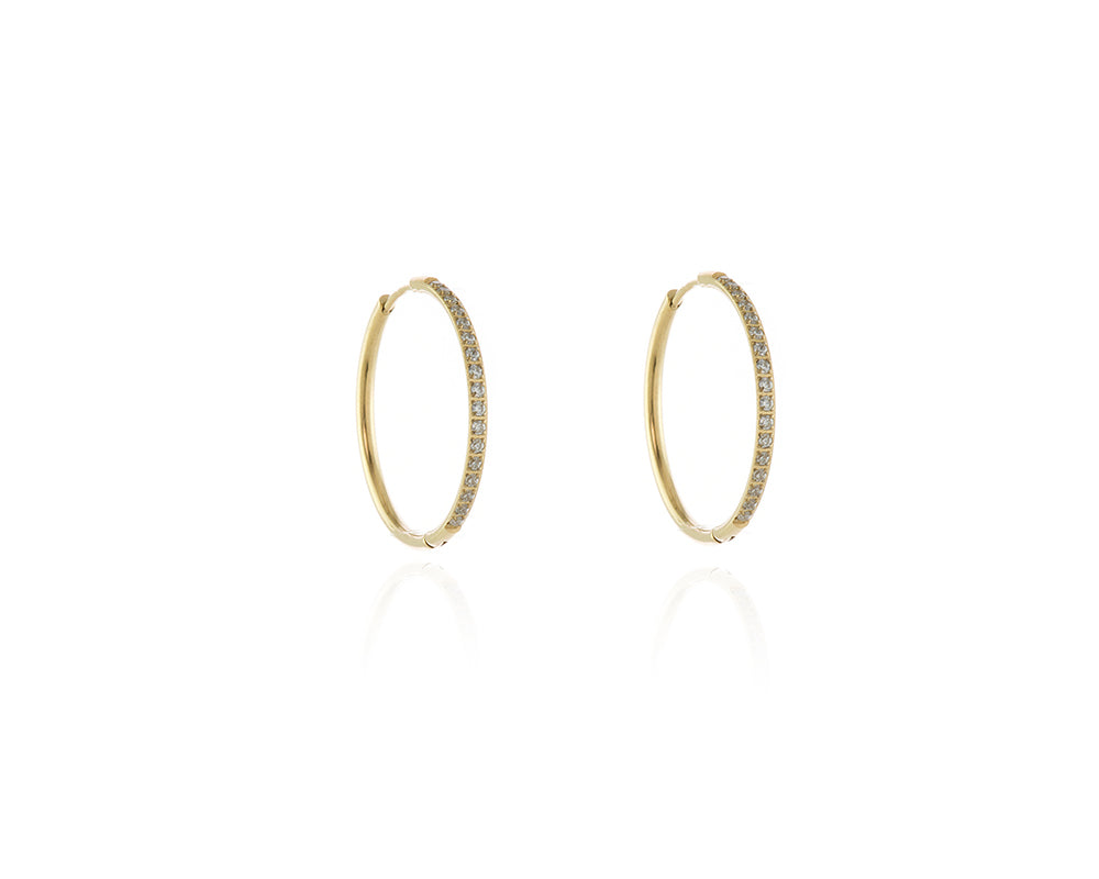 Vice Gold Hoop Earrings