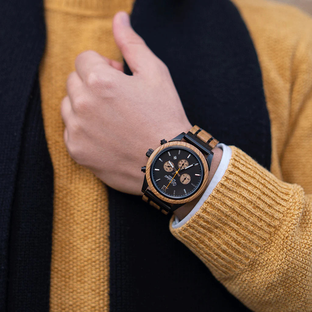 Waidzeit Whisky Scotts Highland Chronograph