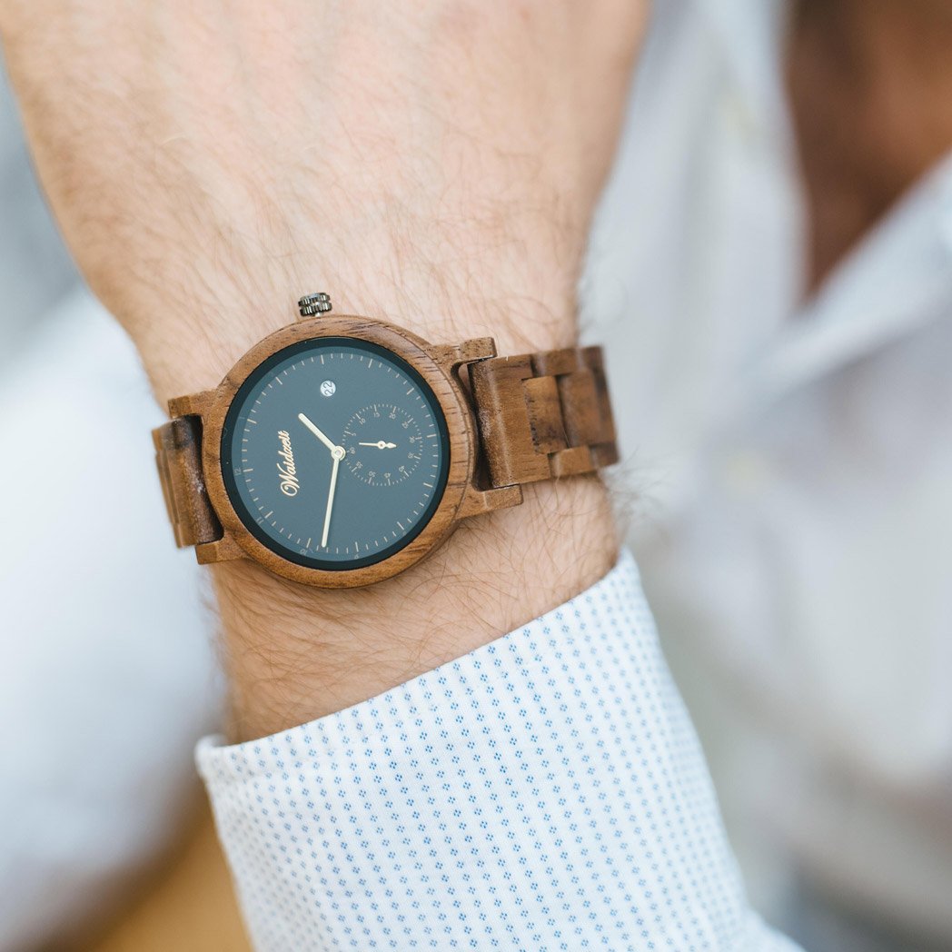 Waidzeit Maximilian Men Black Wood