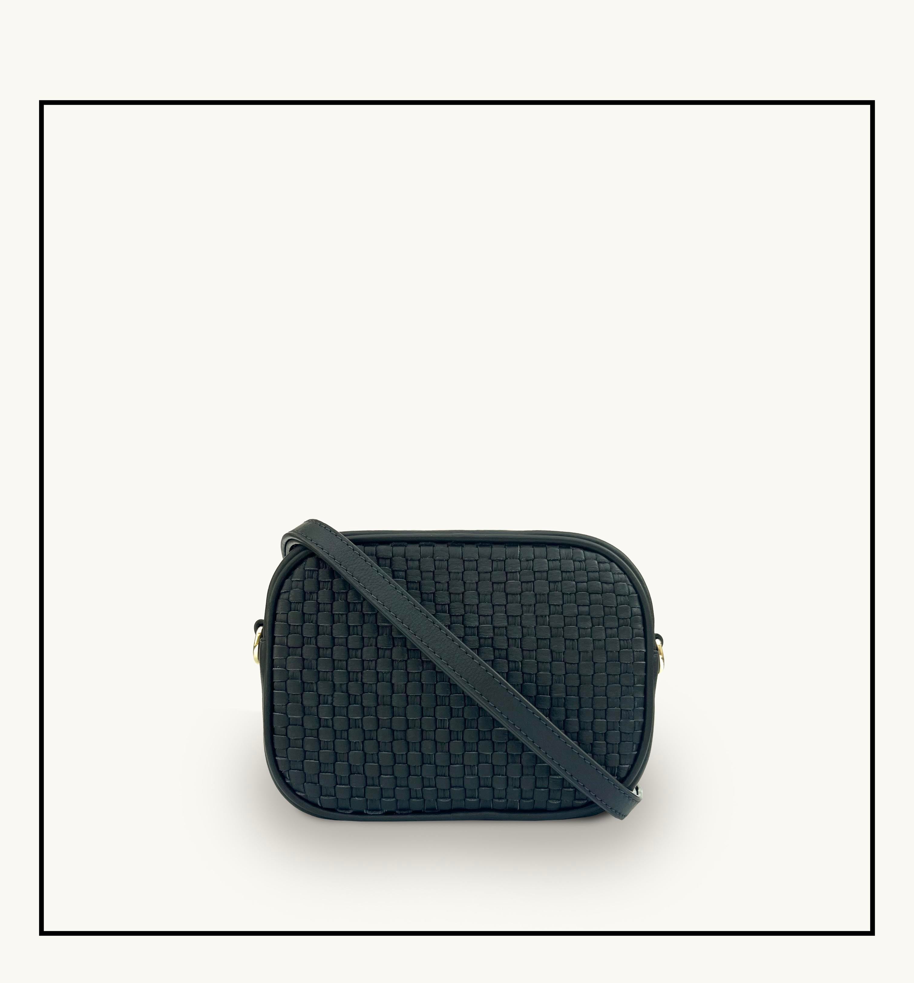 Apatchy London The Penelope  Woven Leather Camera Bag