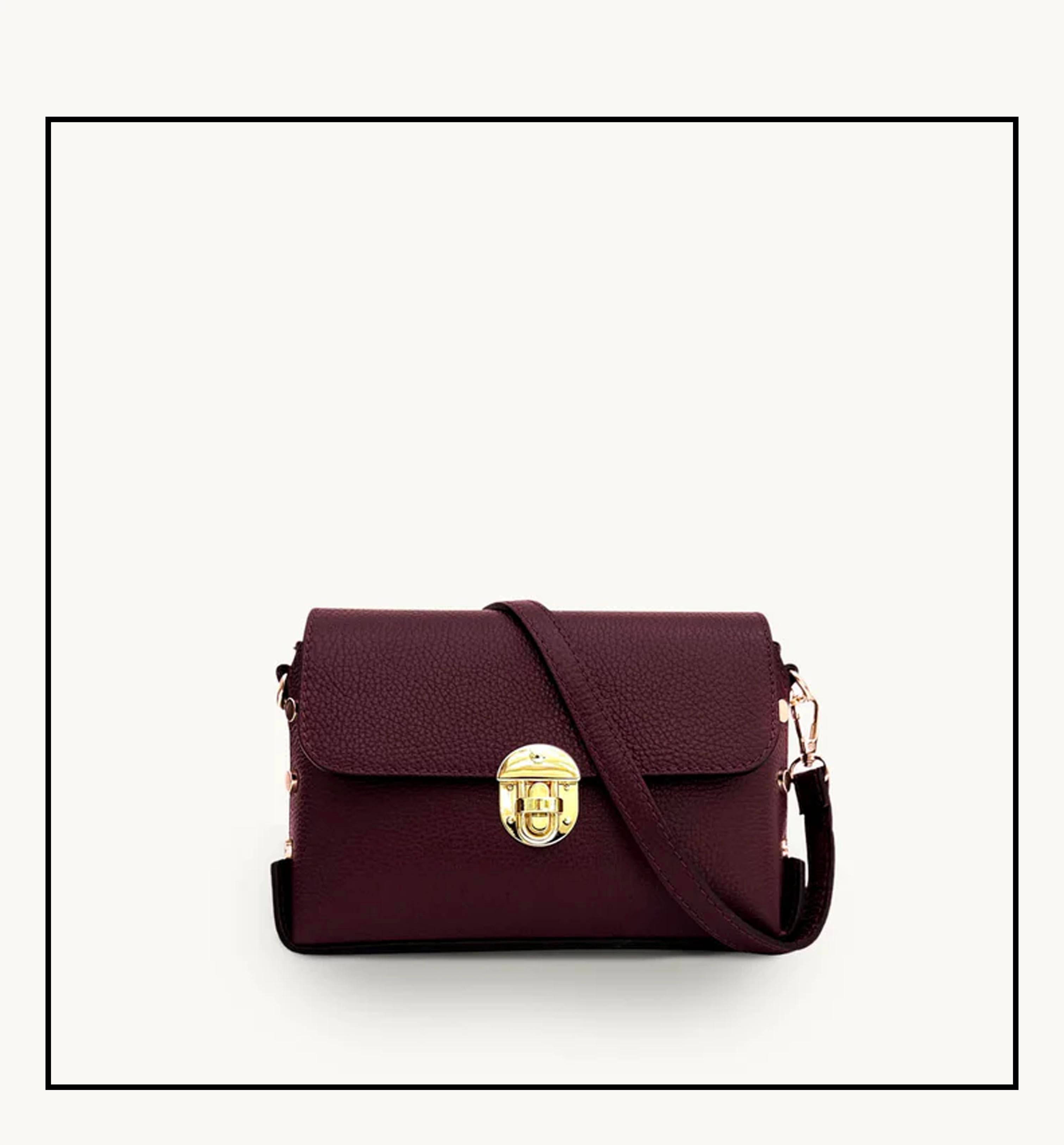Apatchy London The Bloxsome  Leather Crossbody Bag