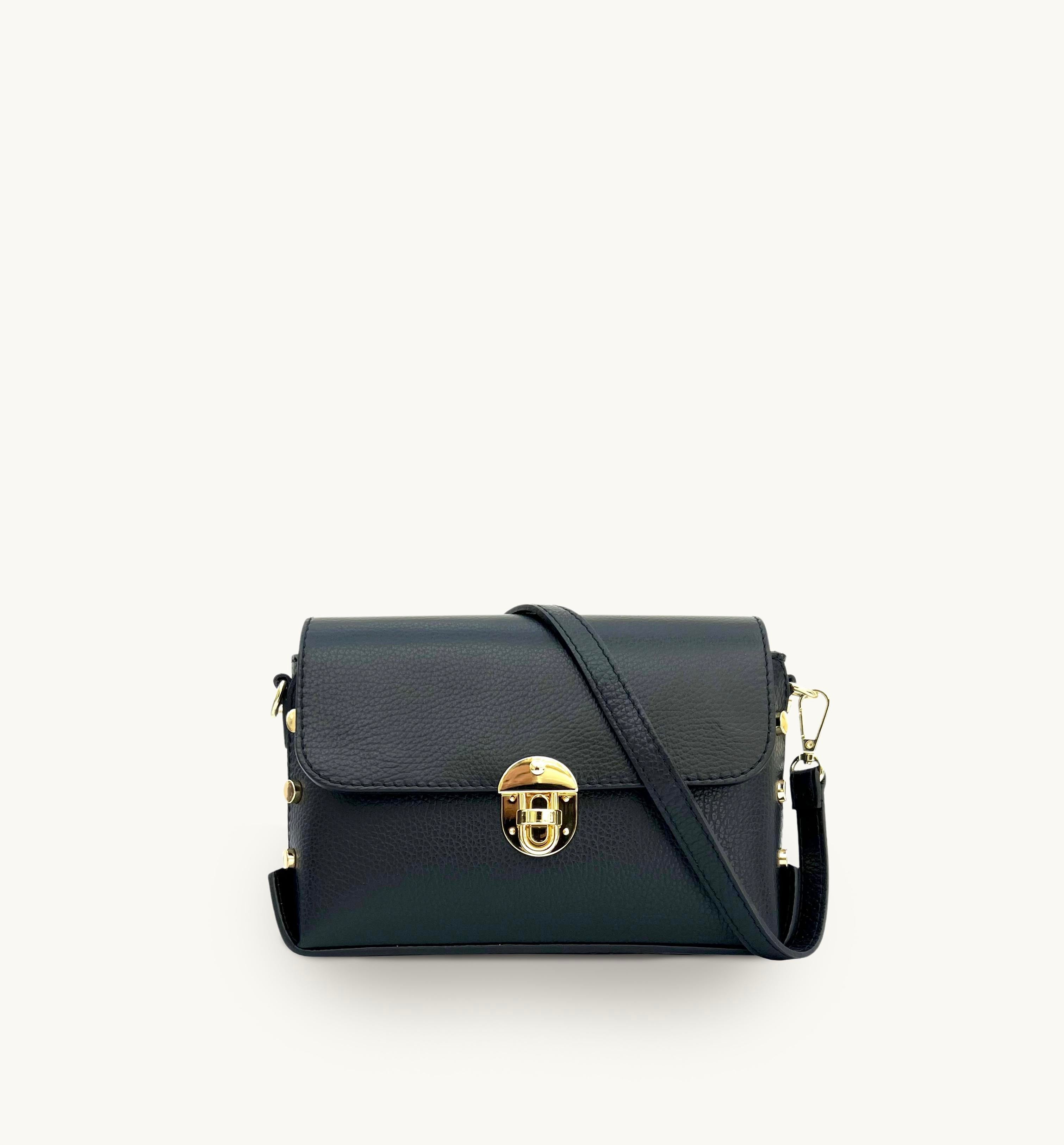 Apatchy London The Bloxsome  Leather Crossbody Bag
