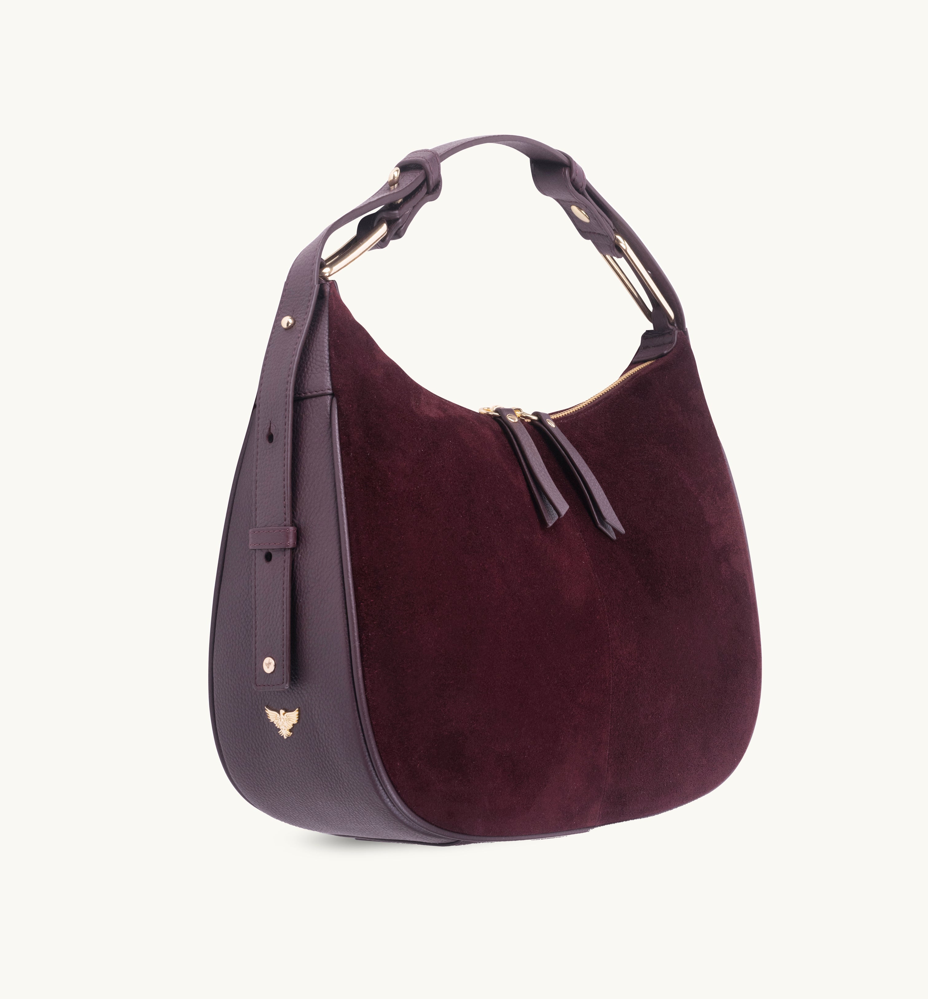 Apatchy London The Charlie  Suede Bag