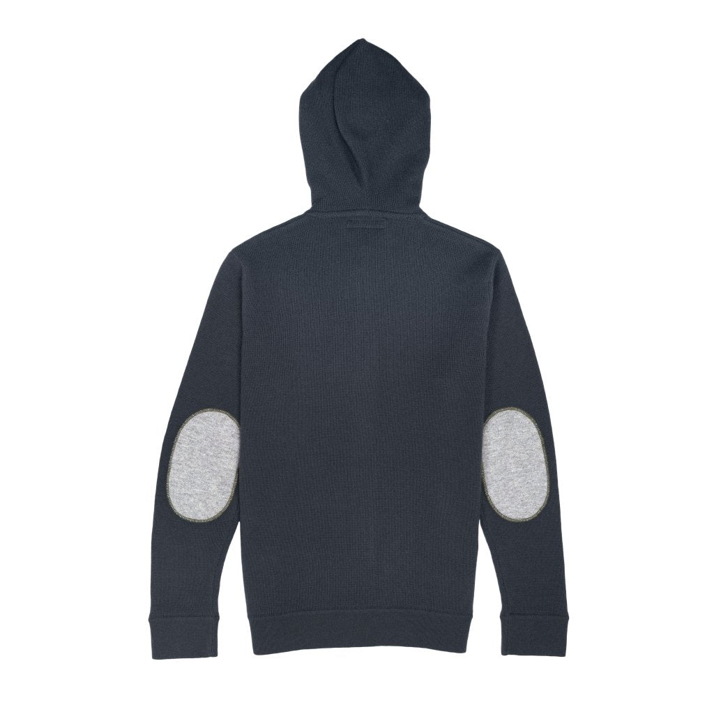 Cashmere Polo Club Logan Men’s Inner Contrast Hooded Full Zip Cardigan - 100% Cashmere - Fragrance London