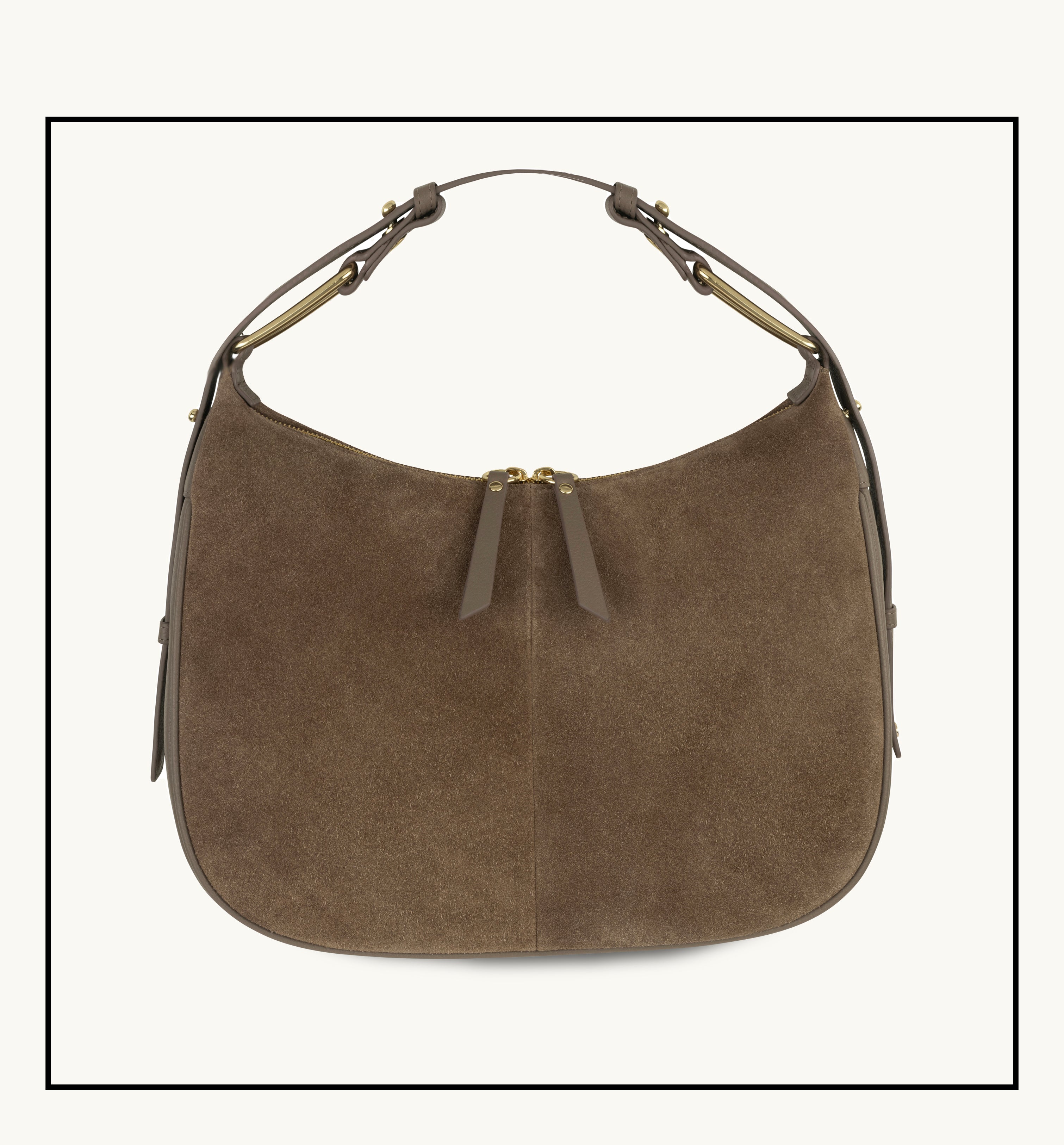 Apatchy London The Charlie  Suede Bag