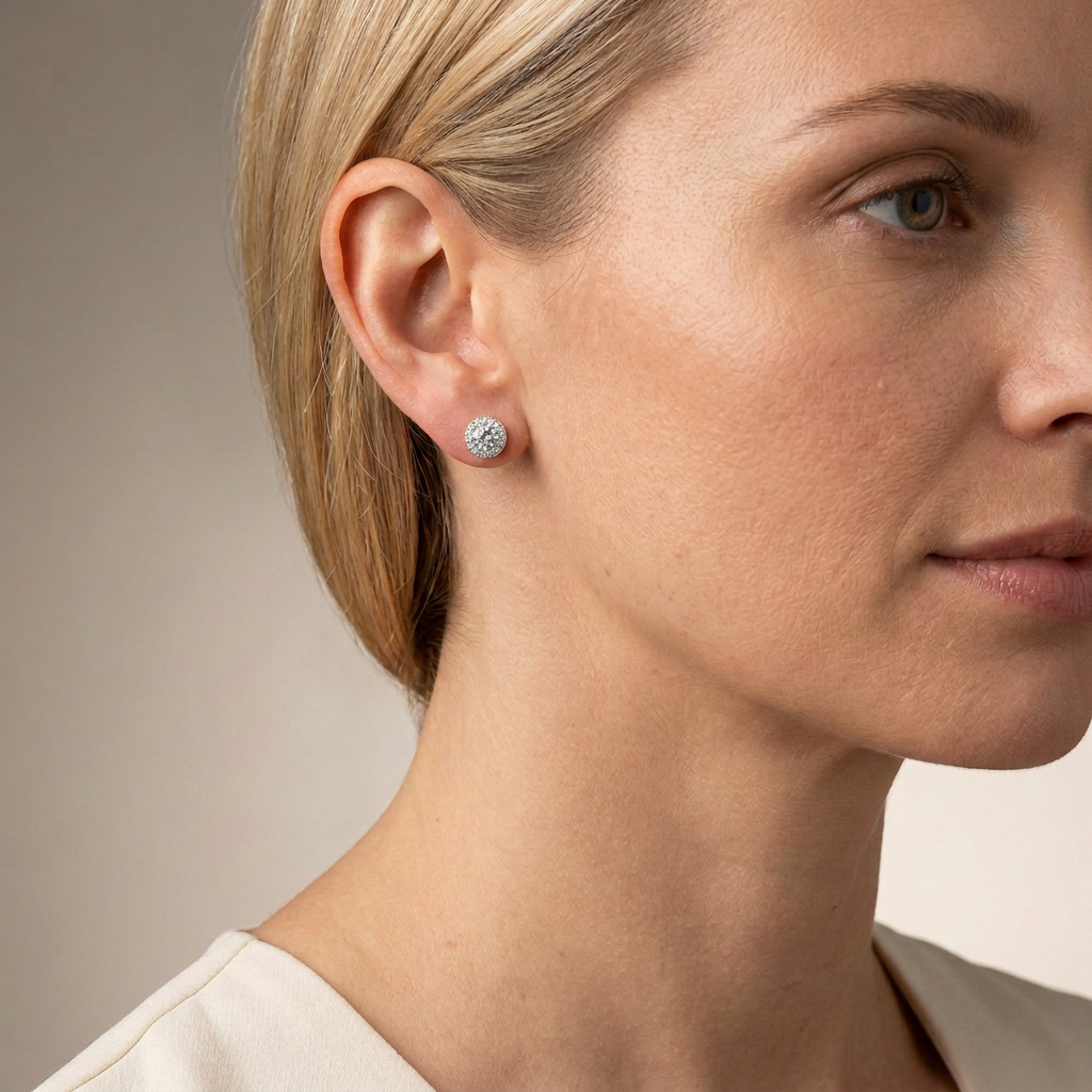 Chikle Silver Earrings