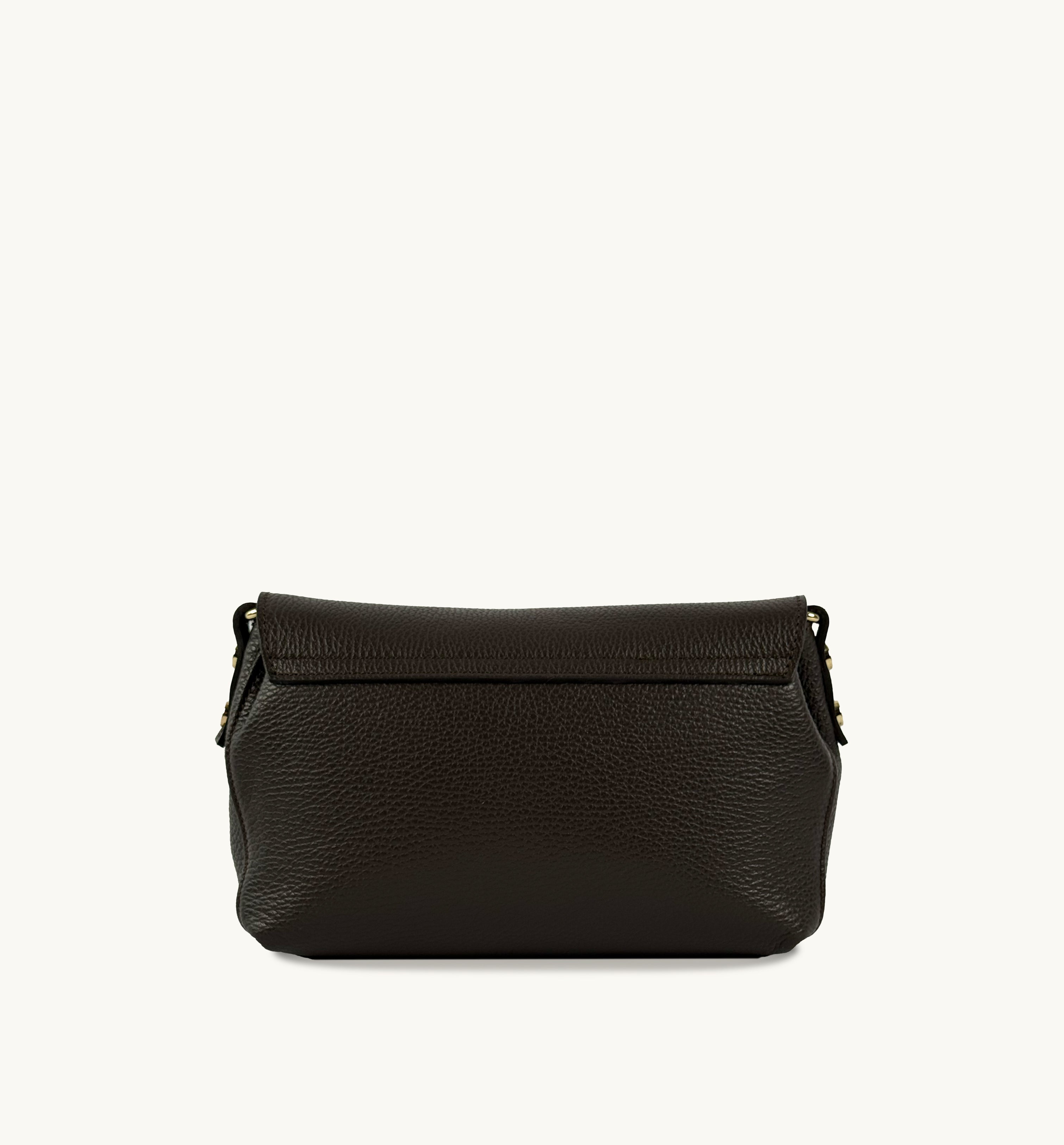 Apatchy London The Maisie Midi Chocolate Leather Bag