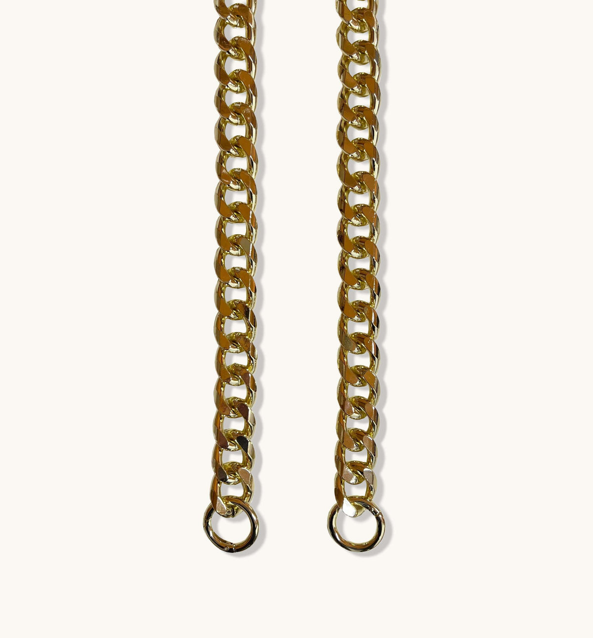 Apatchy London The Bloxsome Leather Crossbody Bag With Gold Chain Strap