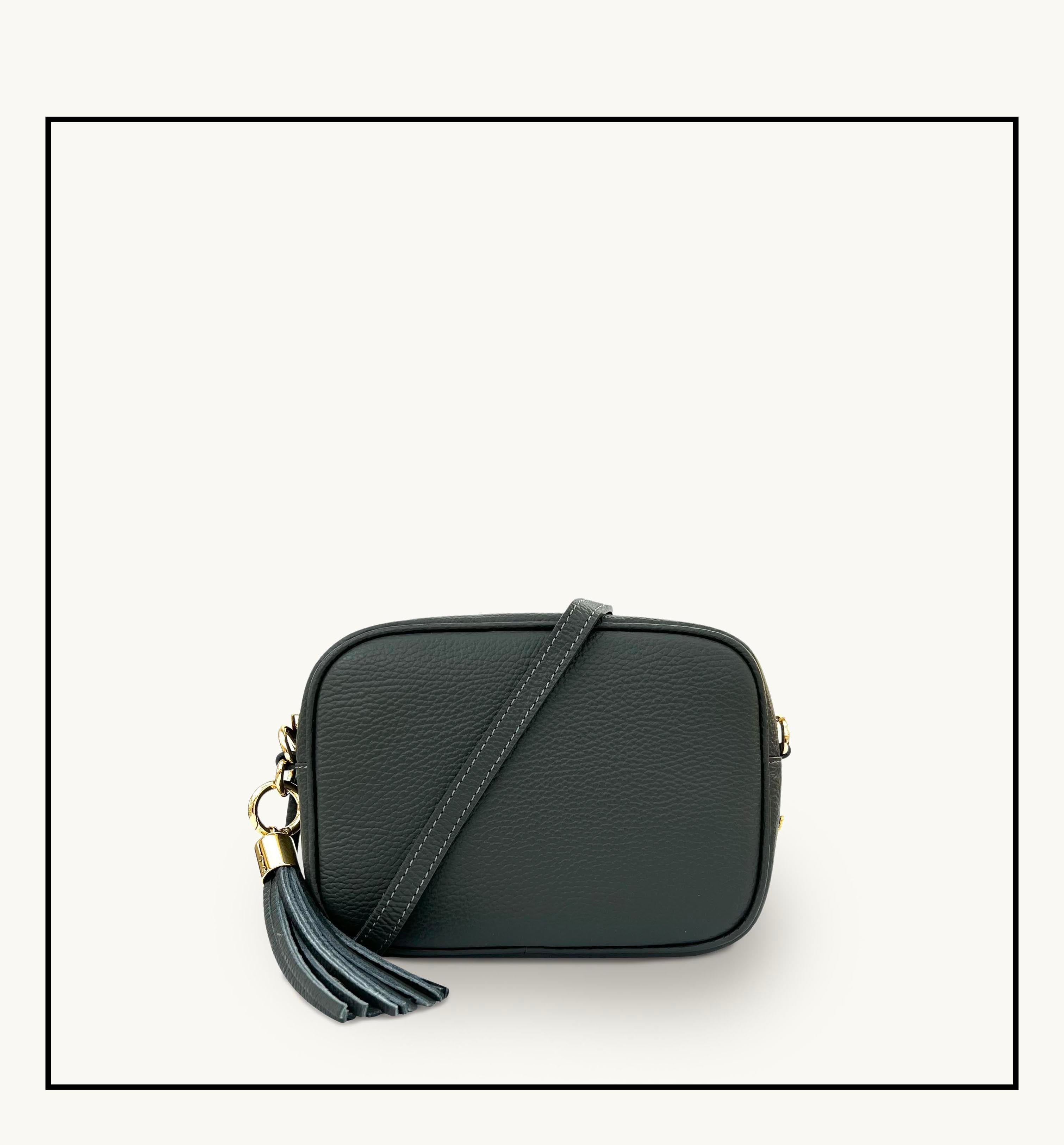 Apatchy London The Tassel  Leather Crossbody Bag