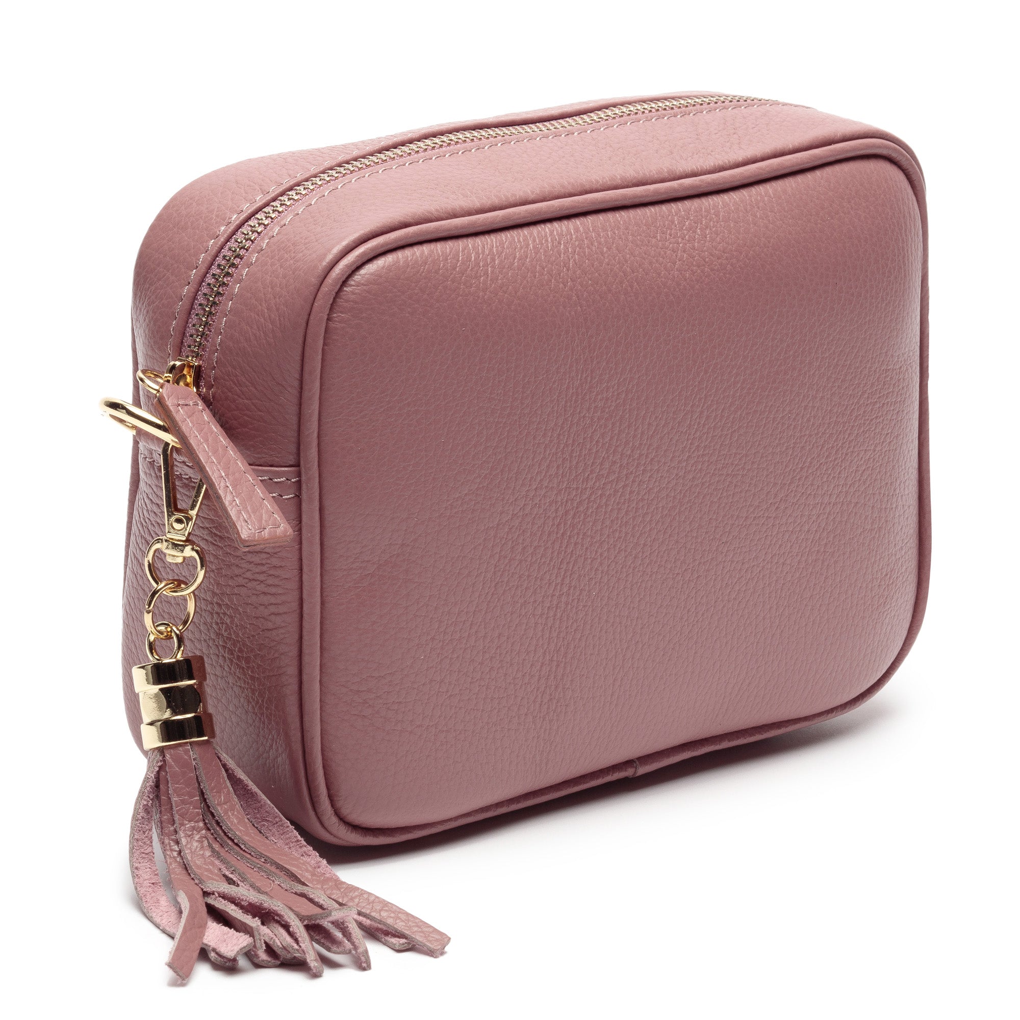 Elie Beaumont Crossbody Tassel Dusty Rose