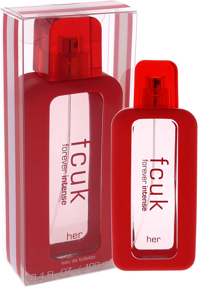 Fcuk Forever Intense Her Eau De Toilette Spray 100ml - Fragrance London