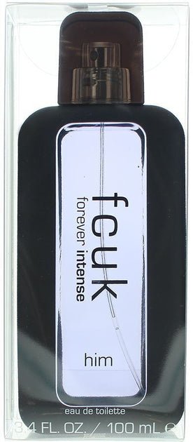 Fcuk Forever Intense Him Eau De Toilette Spray 100ml - Fragrance London