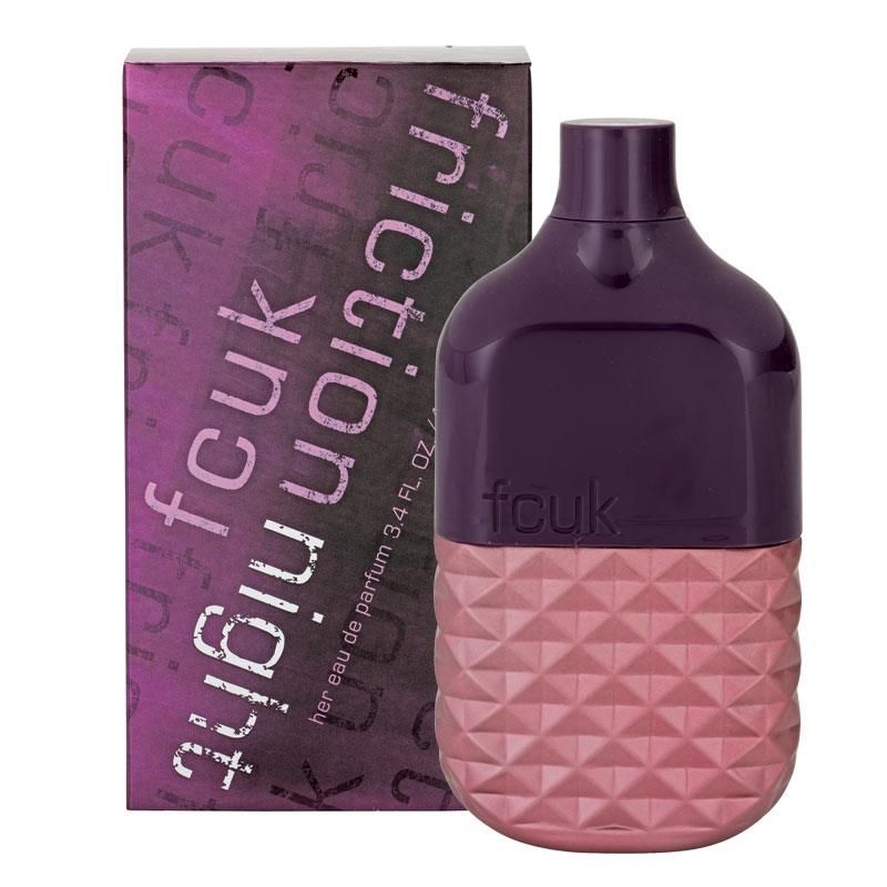 Fcuk Friction Night Eau De Parfum Spray 100ml - Fragrance London